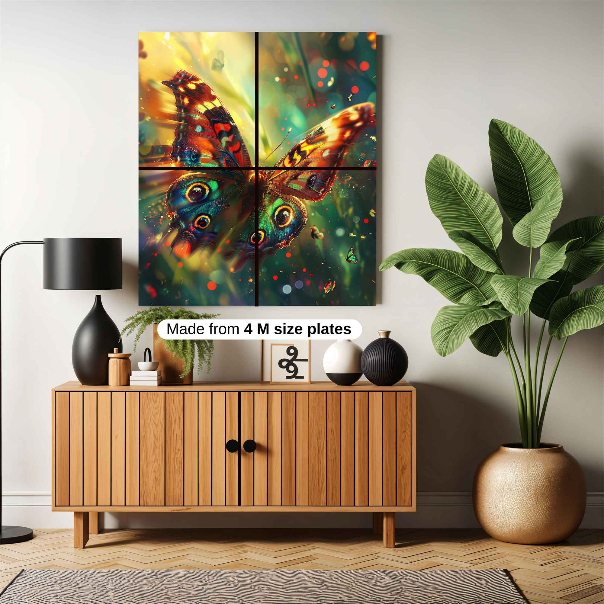 Butterfly Radiance Safe Wall Magnetic / M