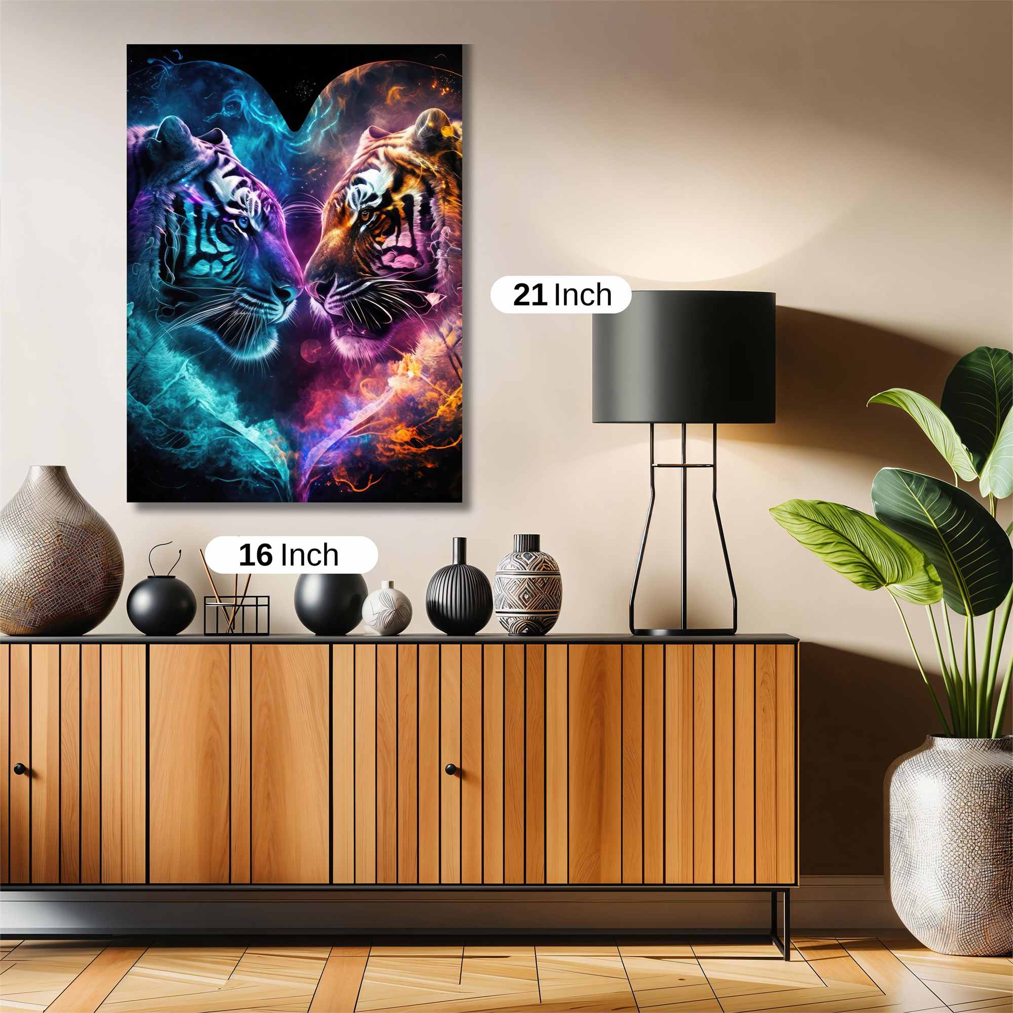 Tiger Harmony Safe Wall Magnetic / M