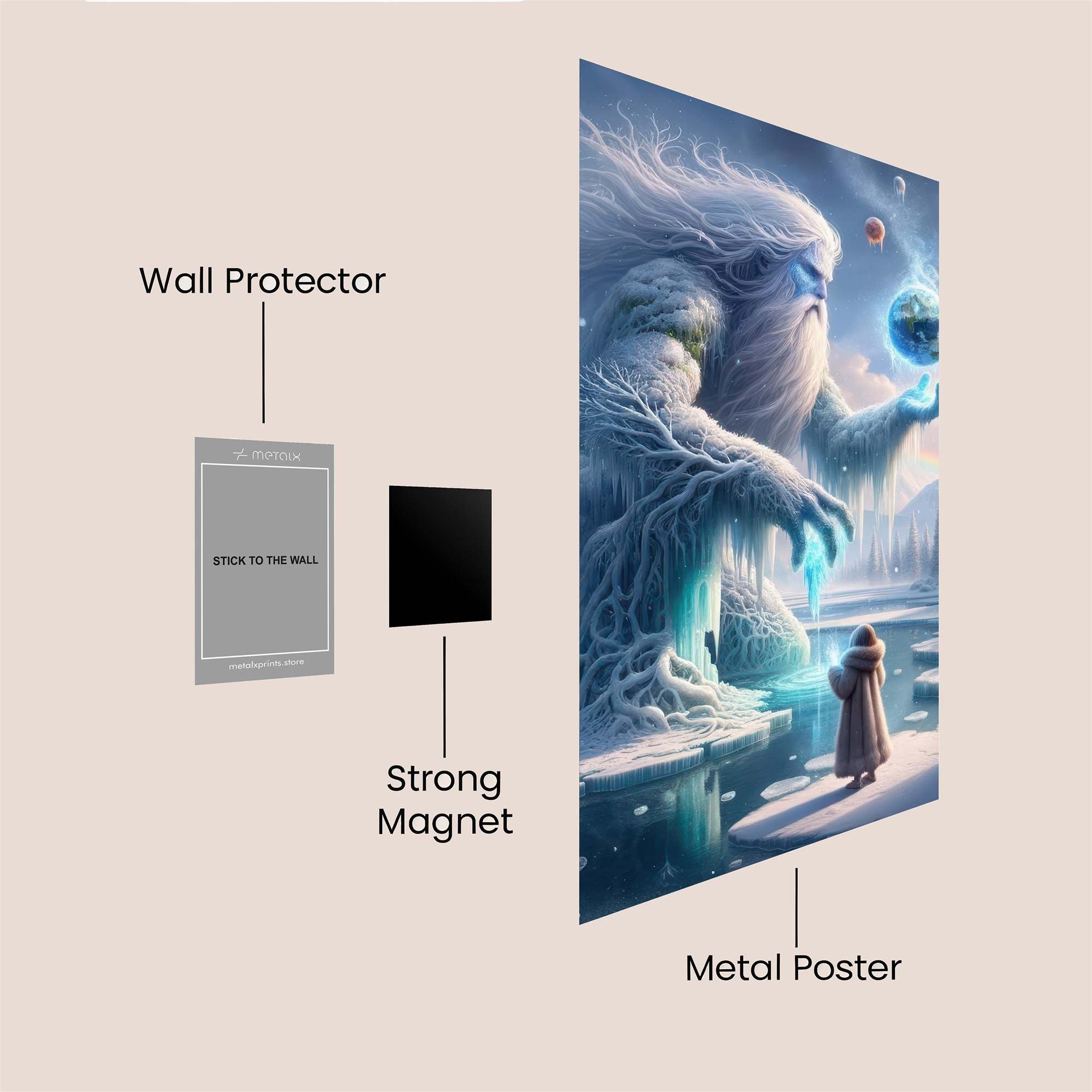 Yeti Enigma Safe Wall Magnetic / M