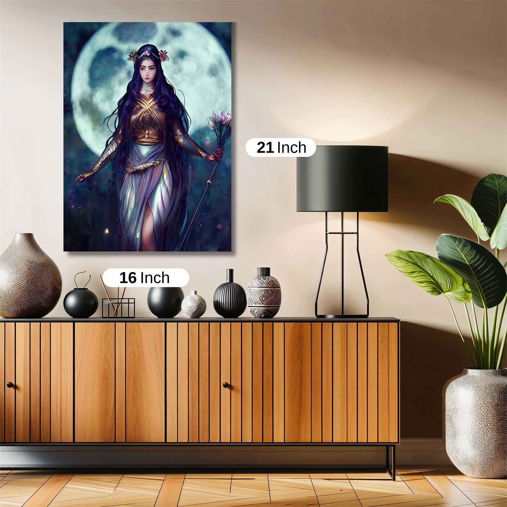 Moonlit Enchantress Safe Wall Magnetic / M