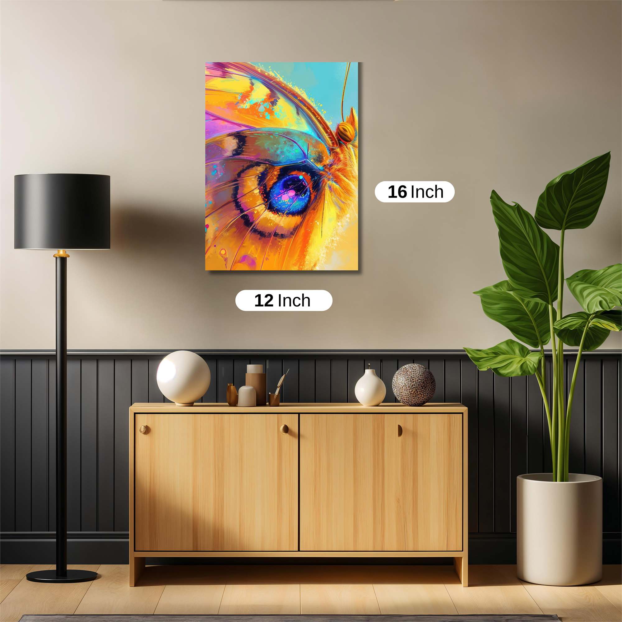 Butterfly Radiance Safe Wall Magnetic / M