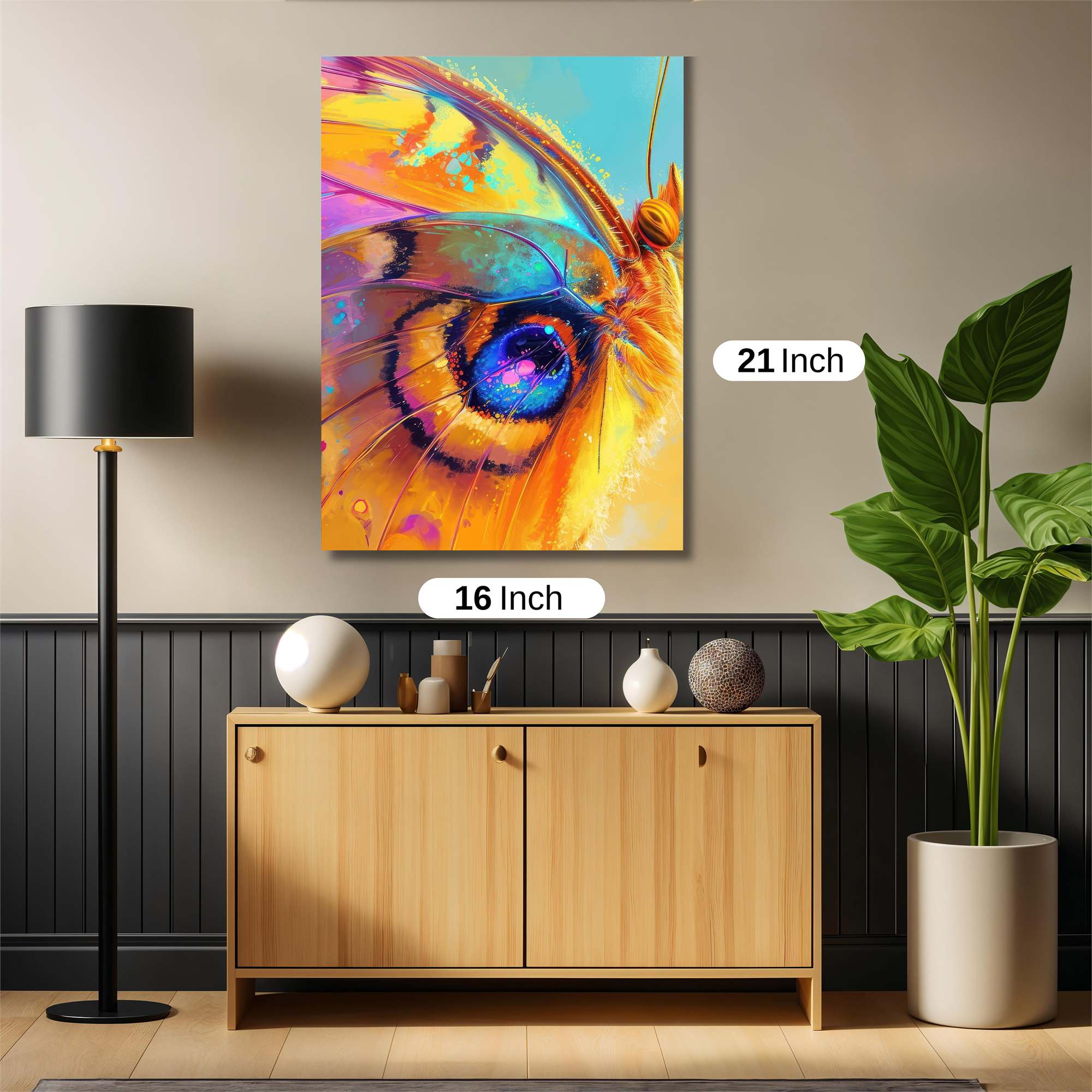 Butterfly Radiance Safe Wall Magnetic / M