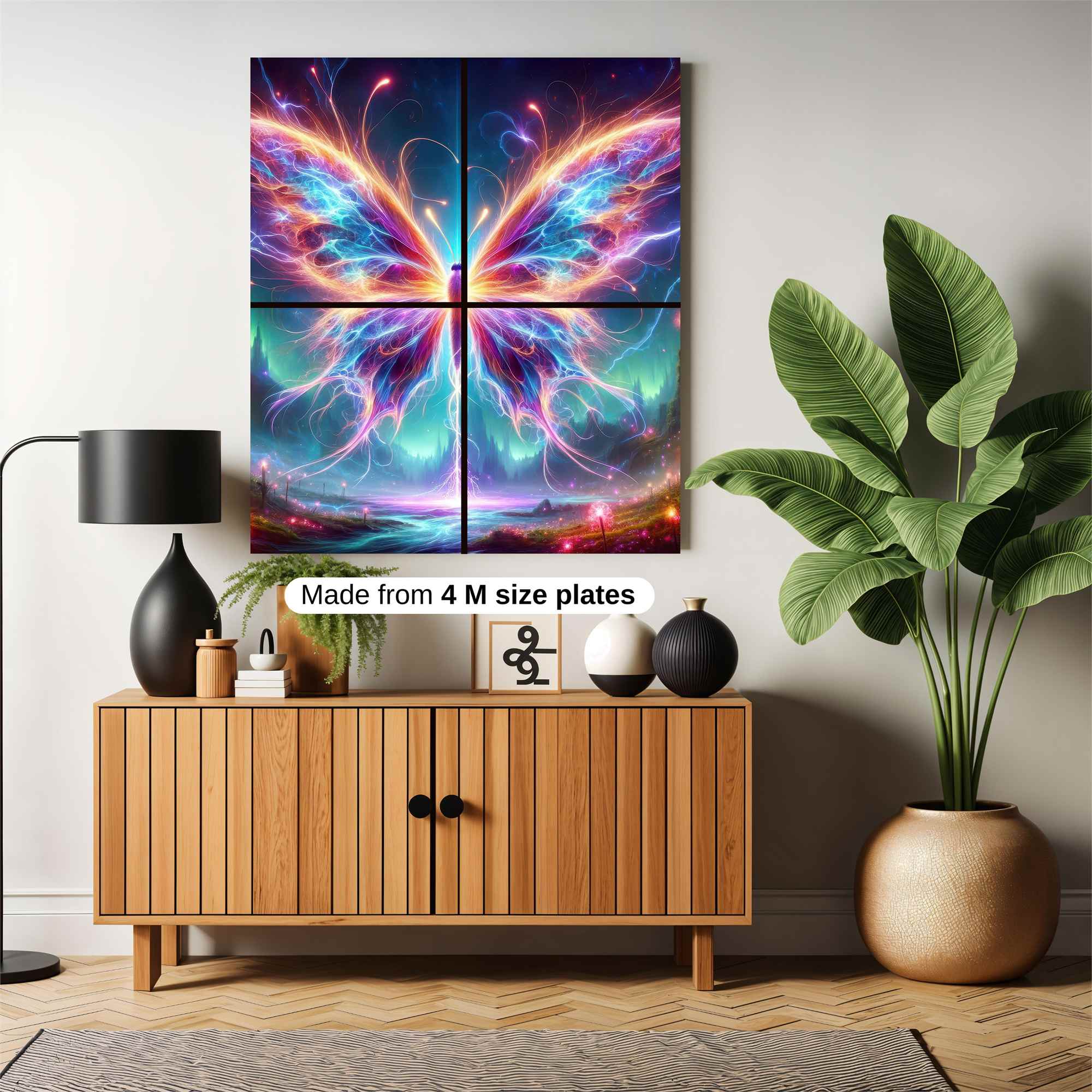 Butterfly Radiance Safe Wall Magnetic / M