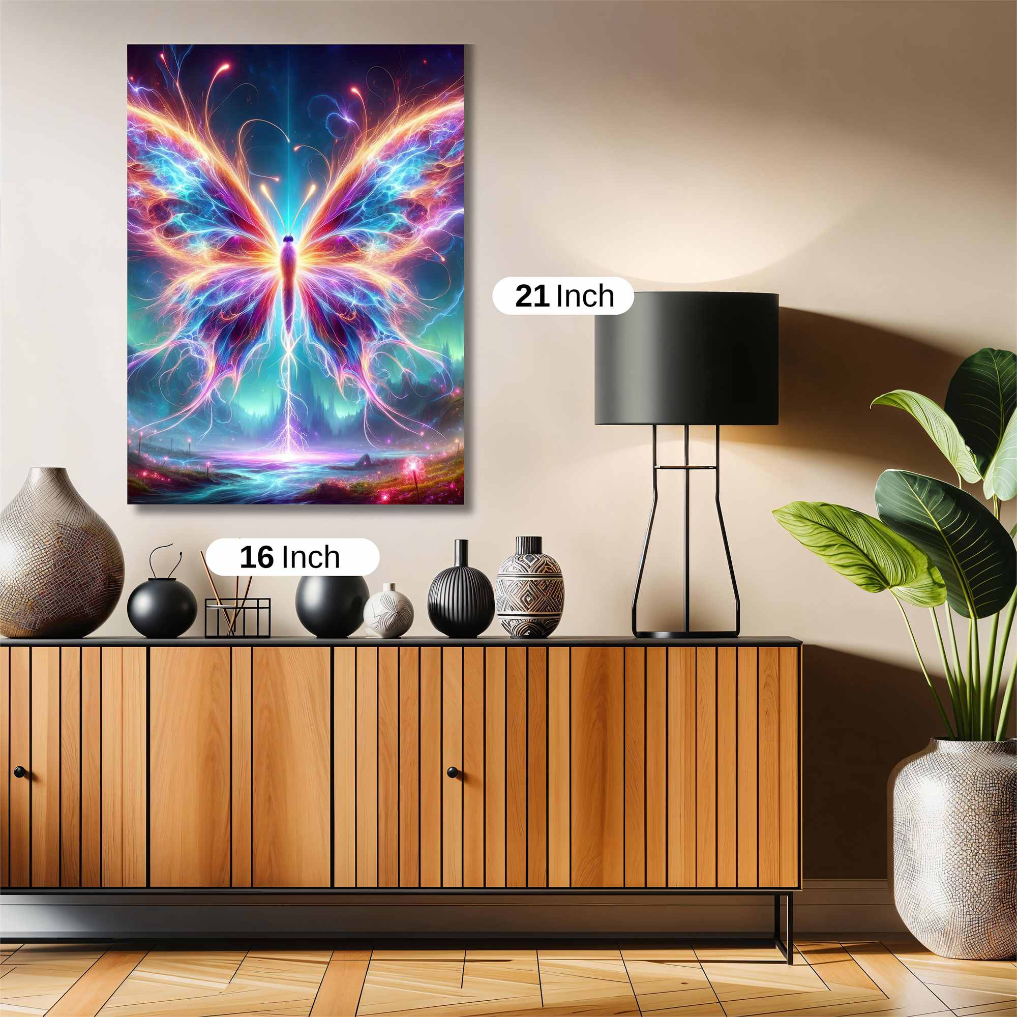 Butterfly Radiance Safe Wall Magnetic / M