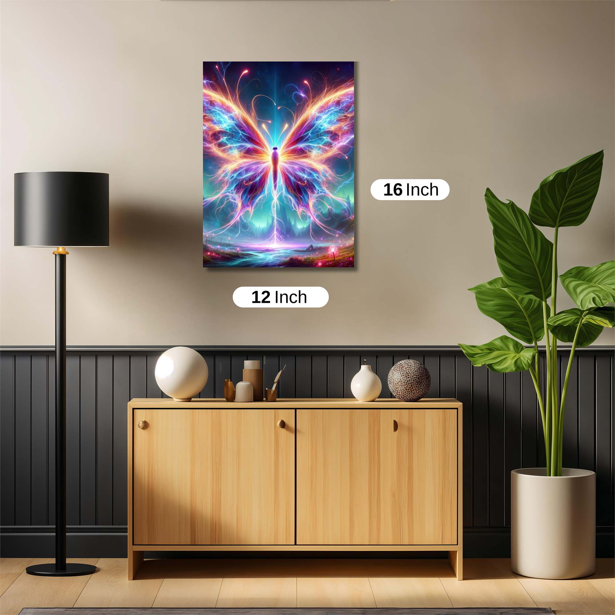 Butterfly Radiance Safe Wall Magnetic / M