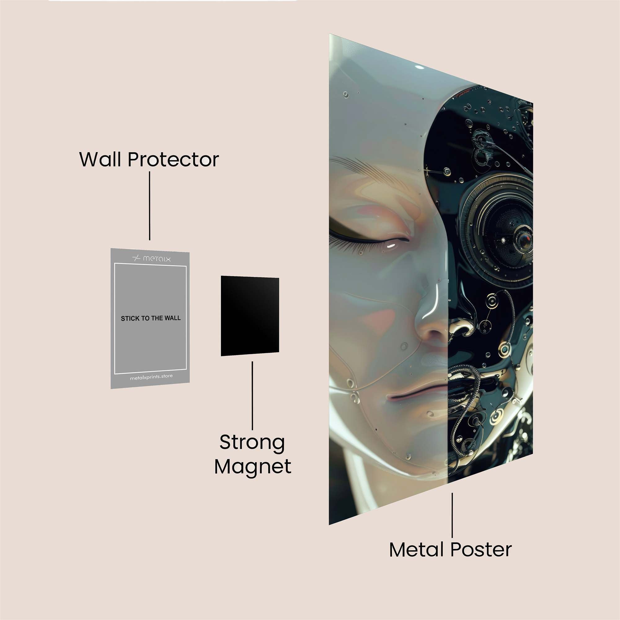 Android Harmony Safe Wall Magnetic / M