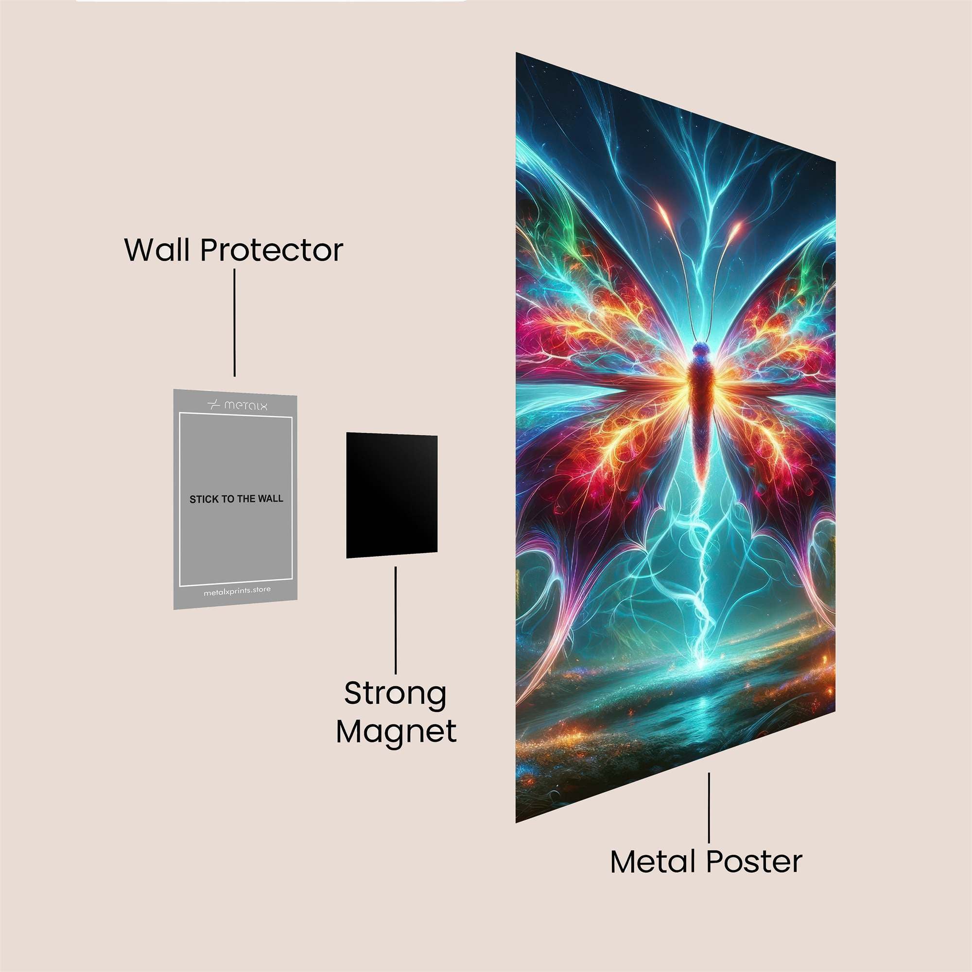 Electric Majesty Safe Wall Magnetic / M