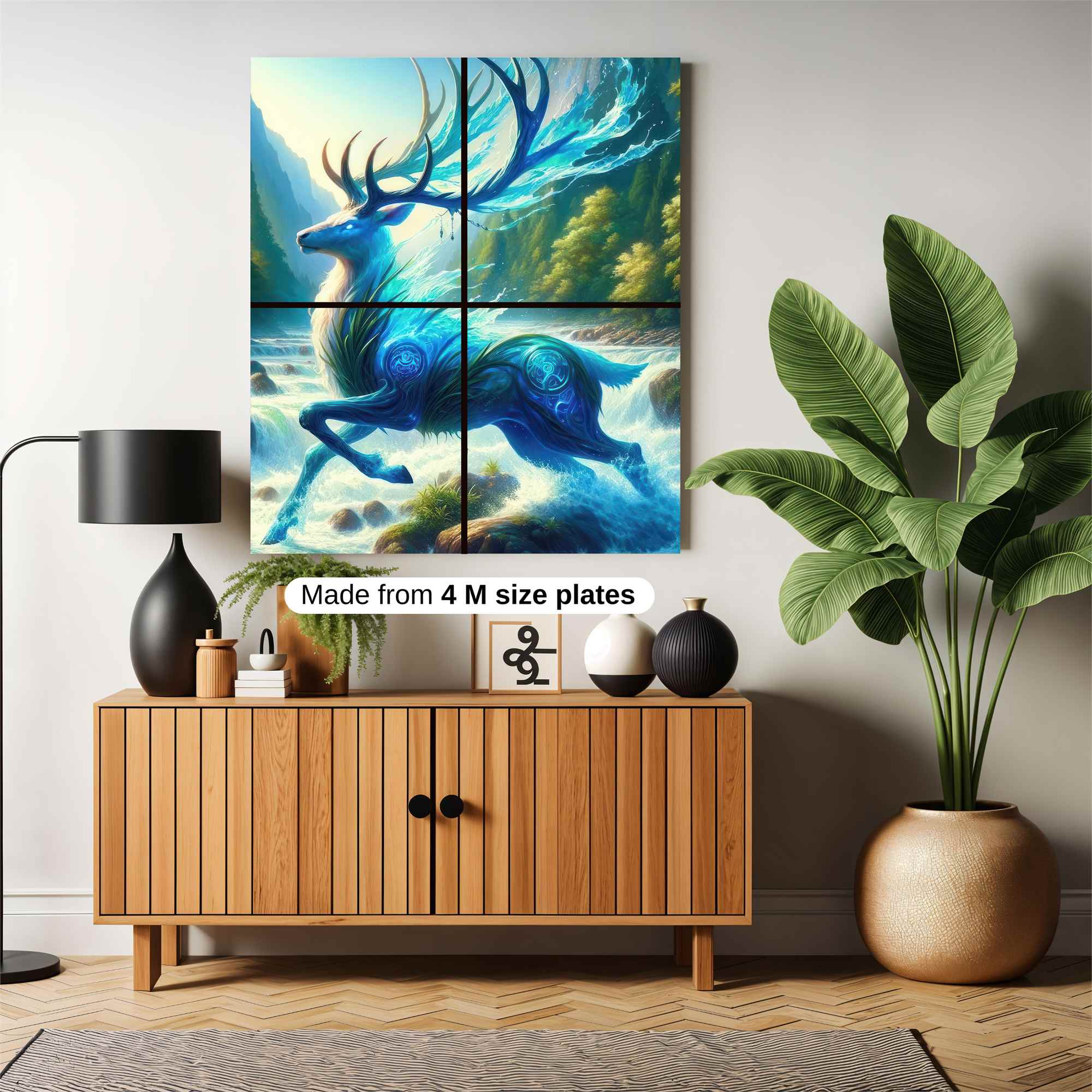 Ethereal Stag Safe Wall Magnetic / M
