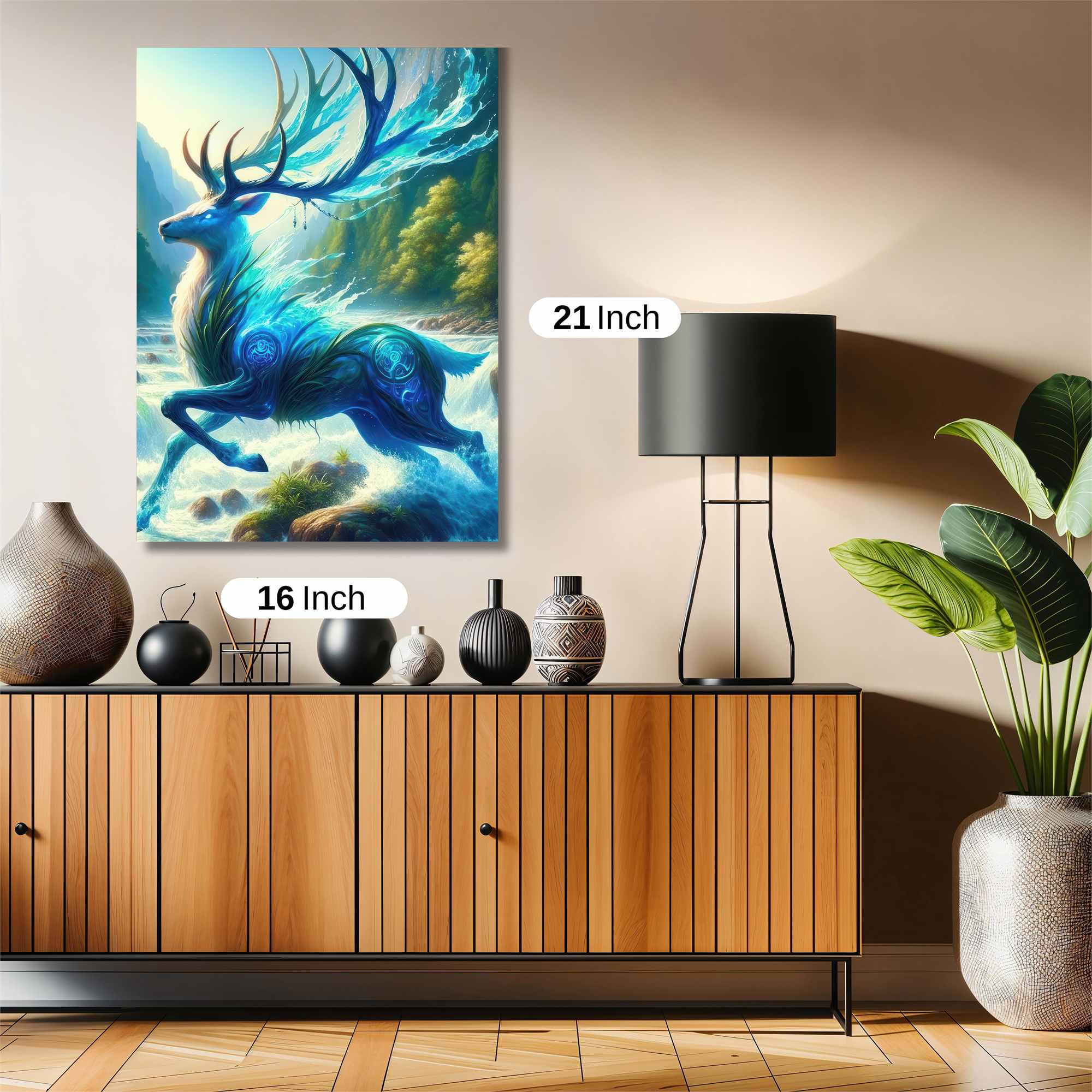 Ethereal Stag Safe Wall Magnetic / M