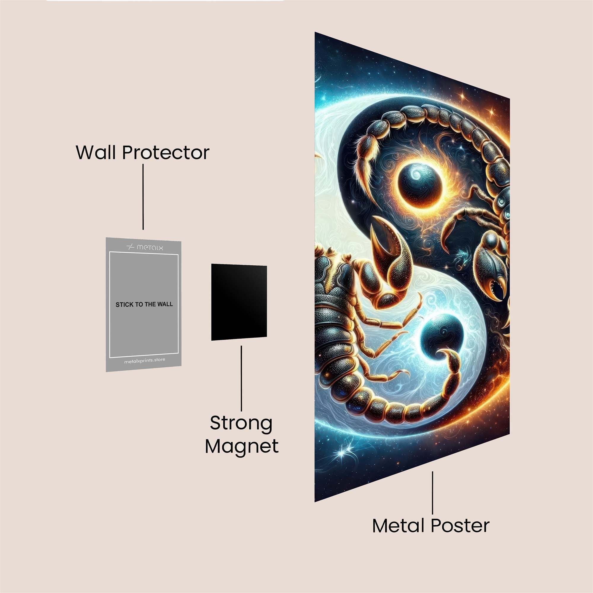 Scorpion Duality Safe Wall Magnetic / M
