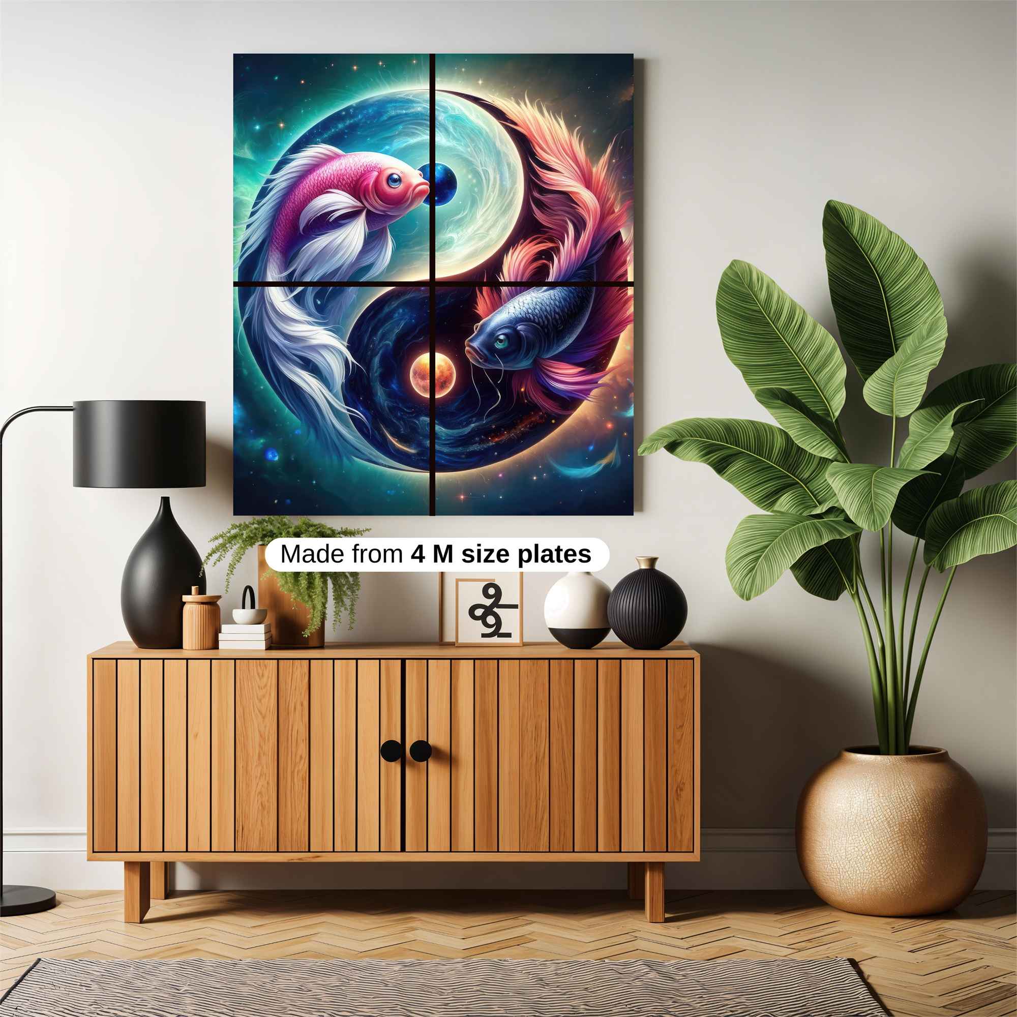 YinYangFish Safe Wall Magnetic / M