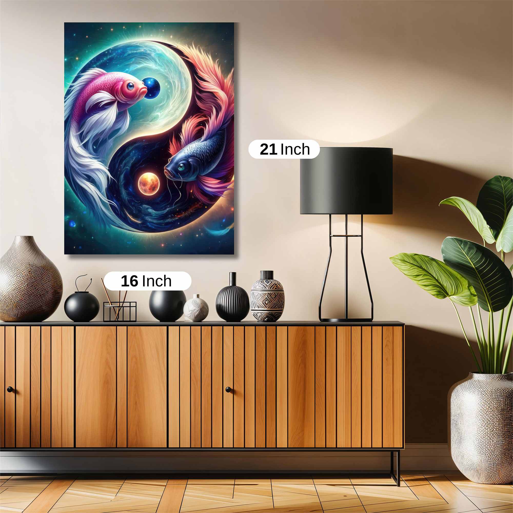 YinYangFish Safe Wall Magnetic / M