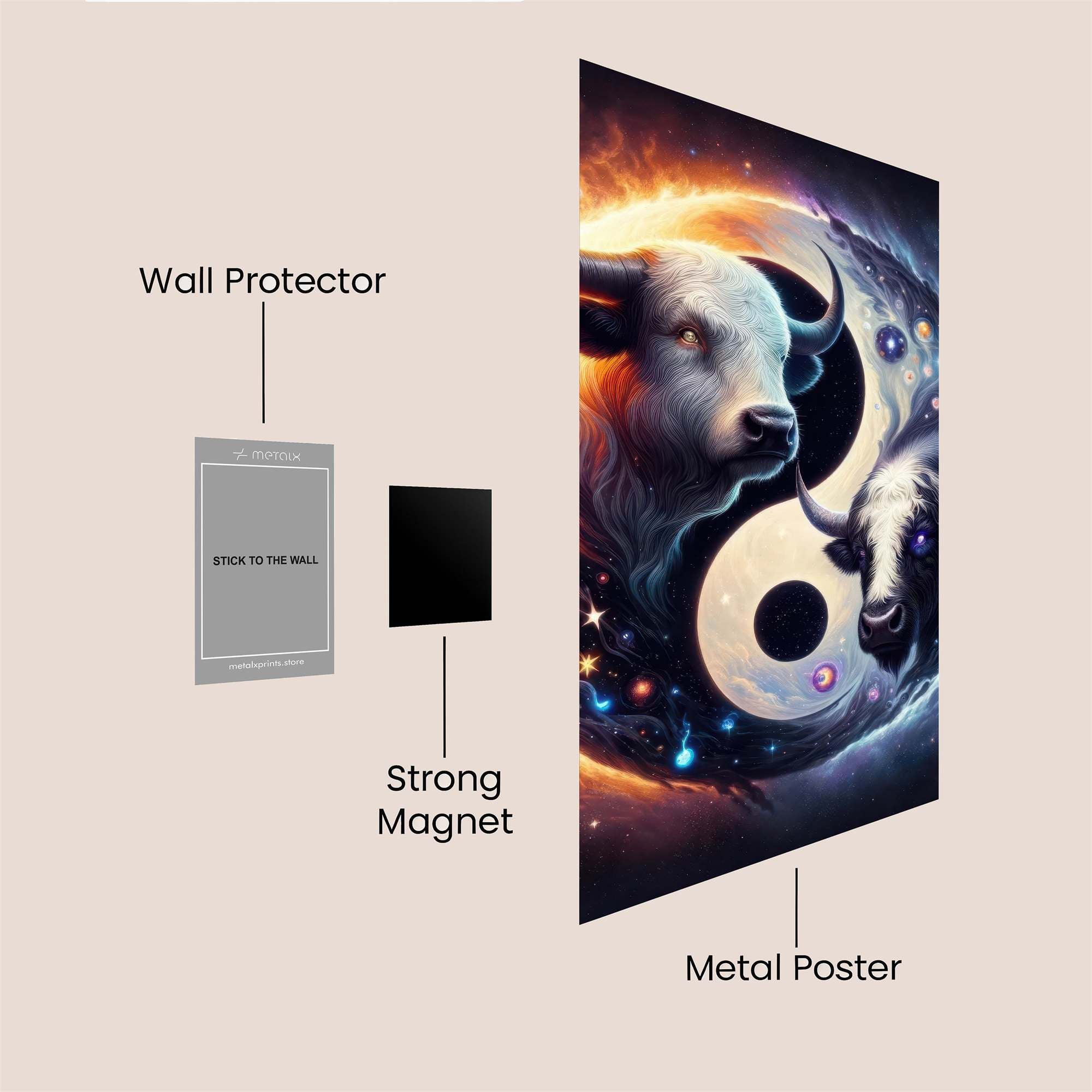 Taurus Twilight Safe Wall Magnetic / M