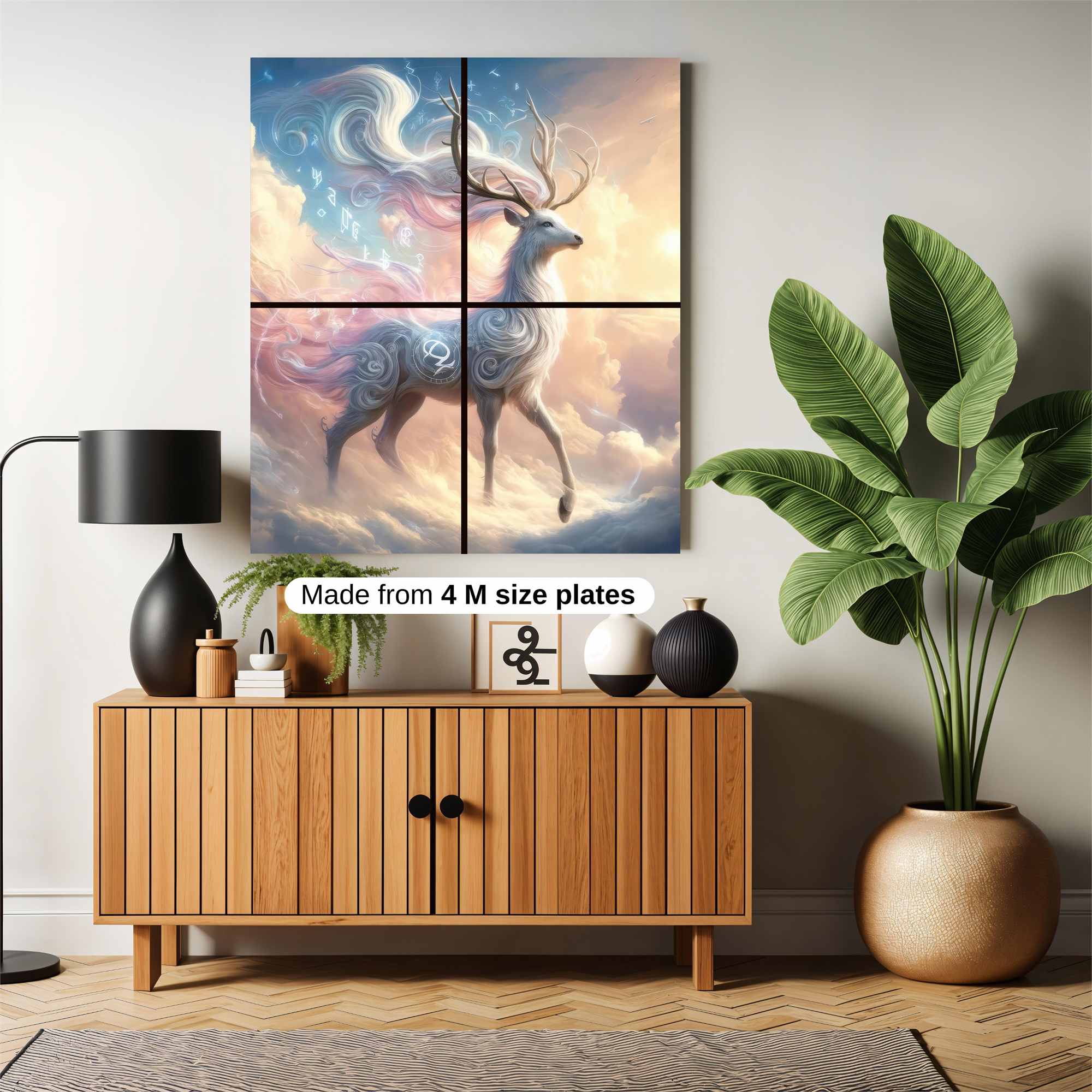 Celestial Stag Safe Wall Magnetic / M