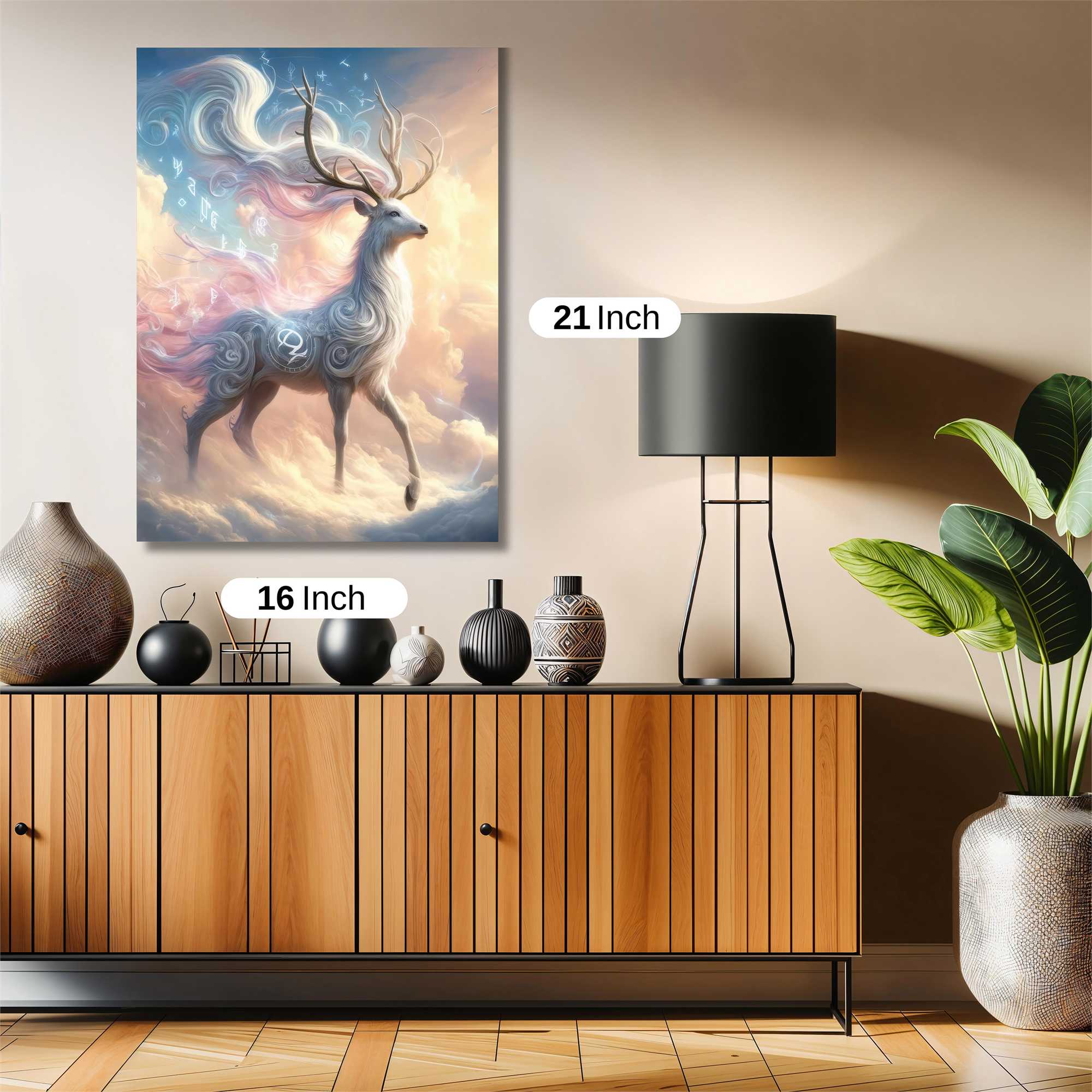 Celestial Stag Safe Wall Magnetic / M
