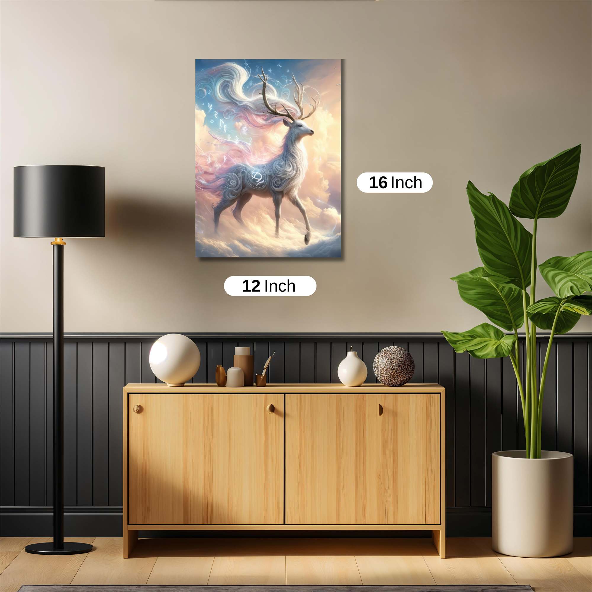 Celestial Stag Safe Wall Magnetic / M