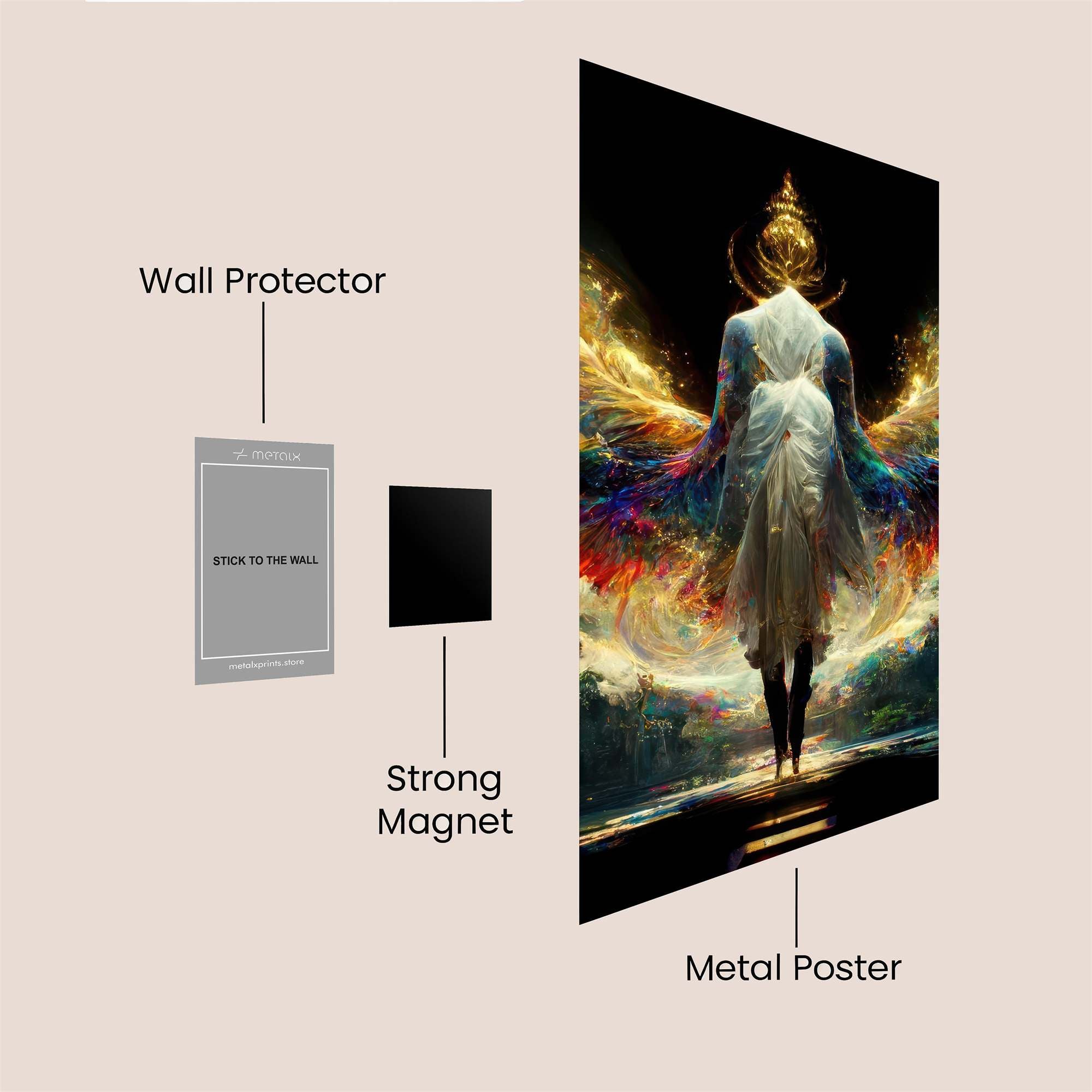 Angelic Radiance Safe Wall Magnetic / M
