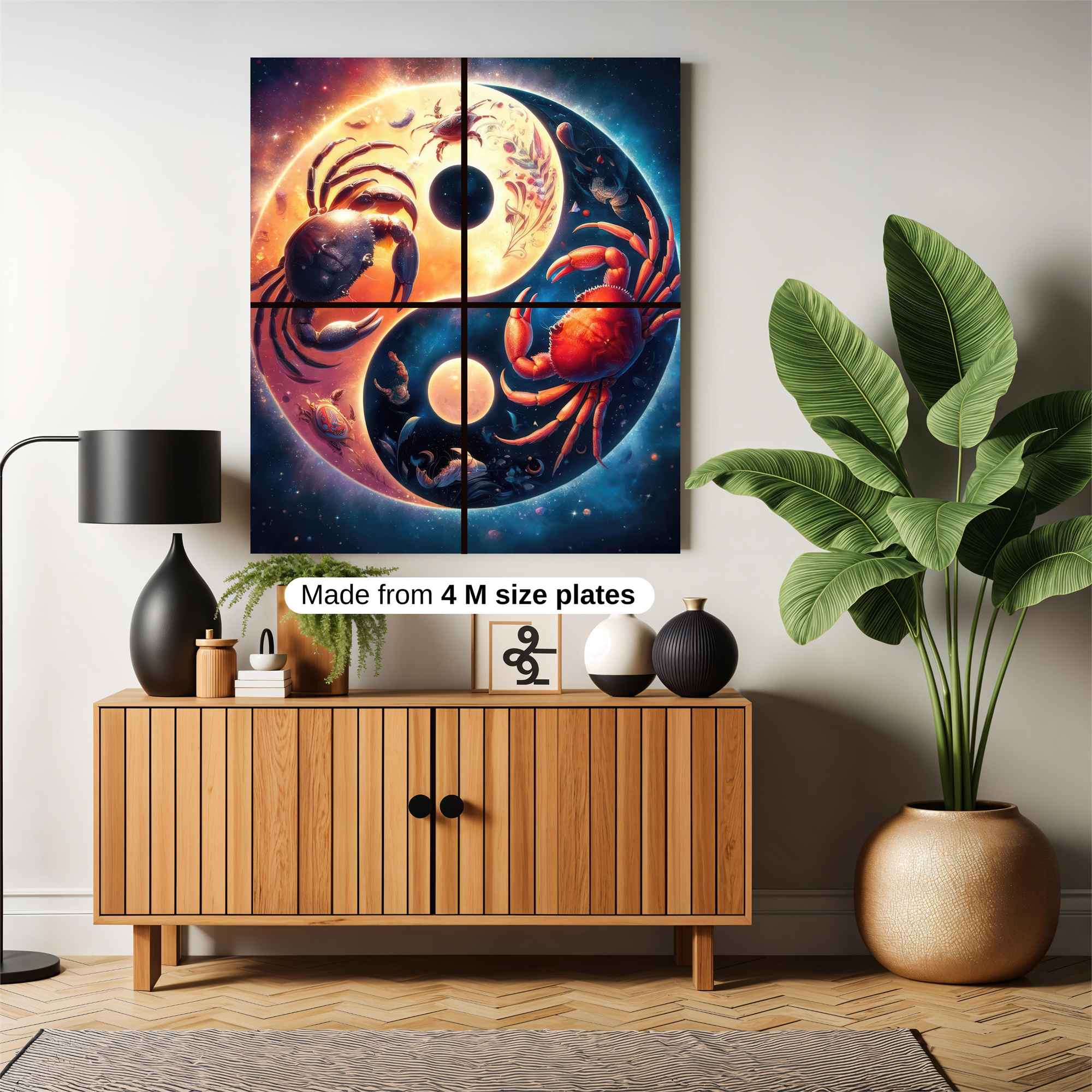 Cancer Cosmic Safe Wall Magnetic / M