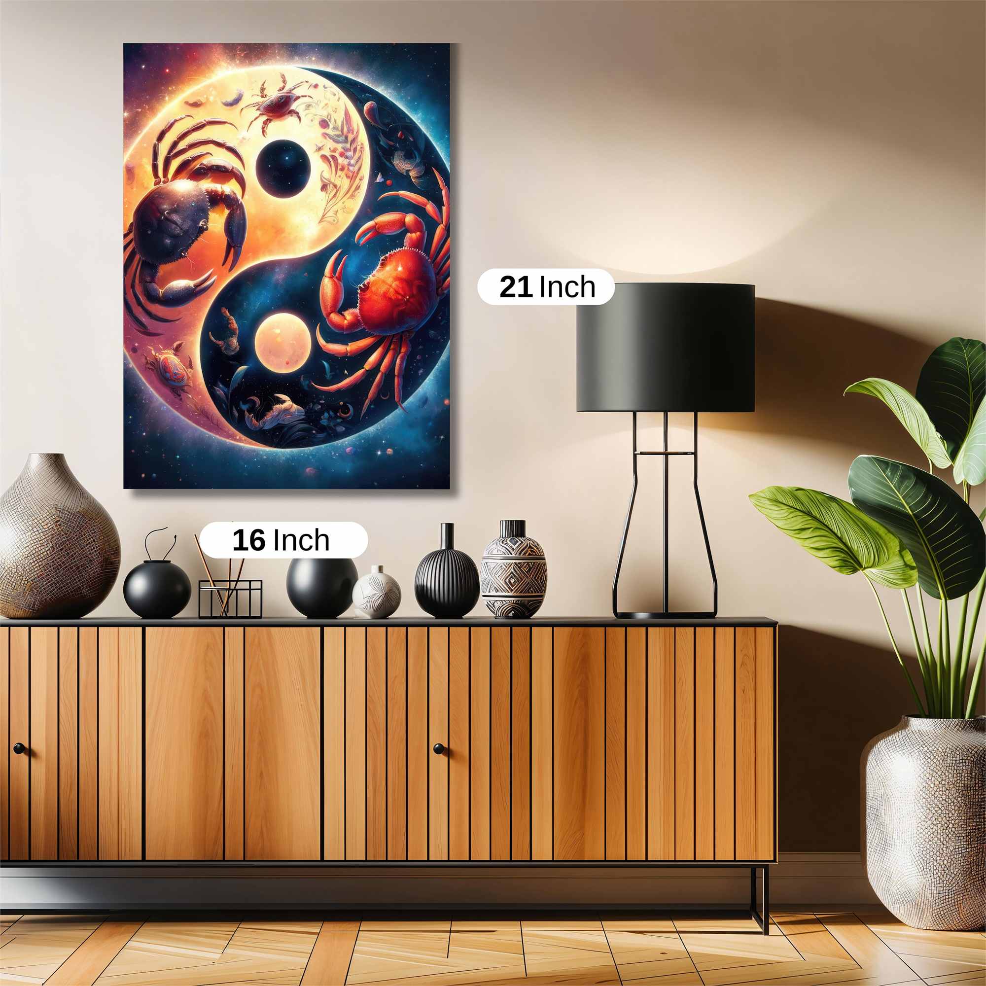 Cancer Cosmic Safe Wall Magnetic / M