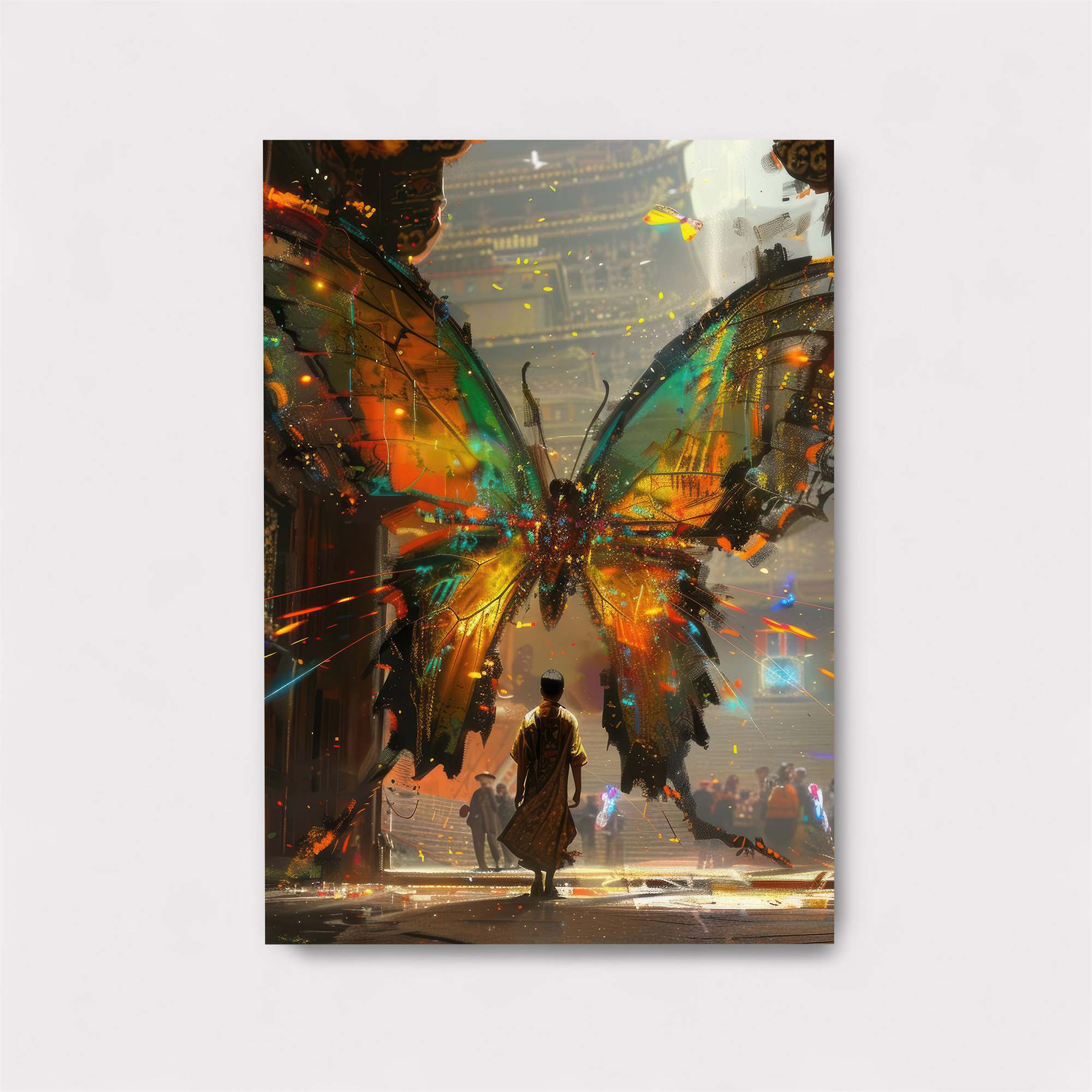 Butterfly Enchantment Safe Wall Magnetic / M