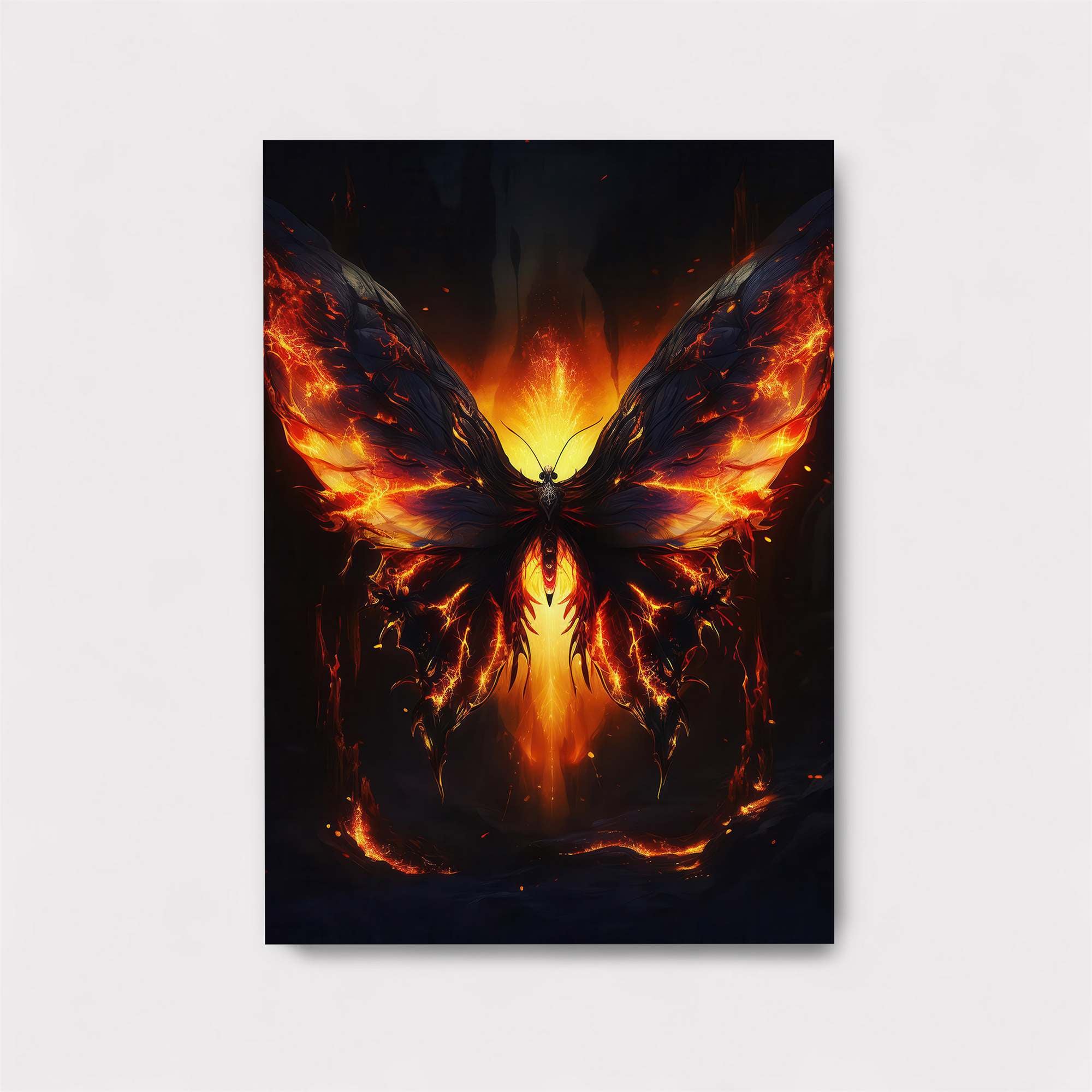 Flame Majesty Safe Wall Magnetic / M