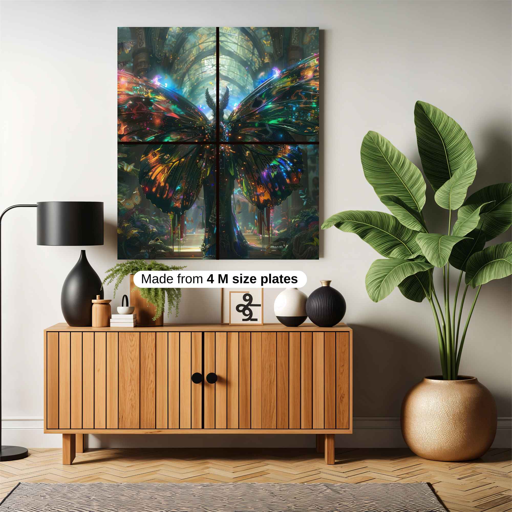 Butterfly Enchantment Safe Wall Magnetic / M