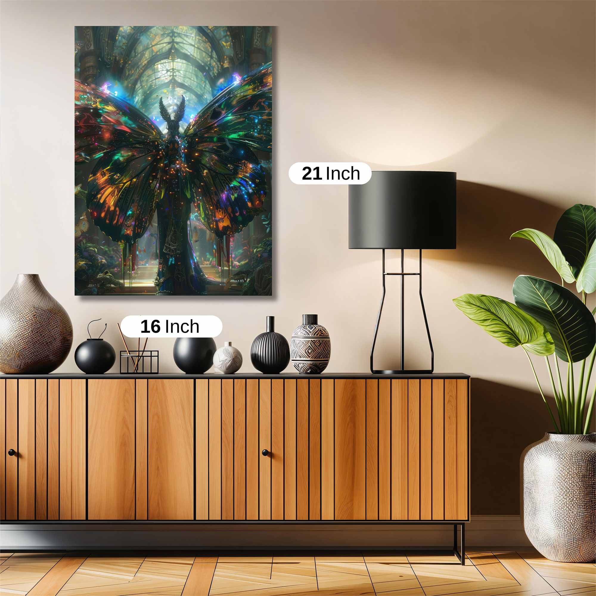 Butterfly Enchantment Safe Wall Magnetic / M