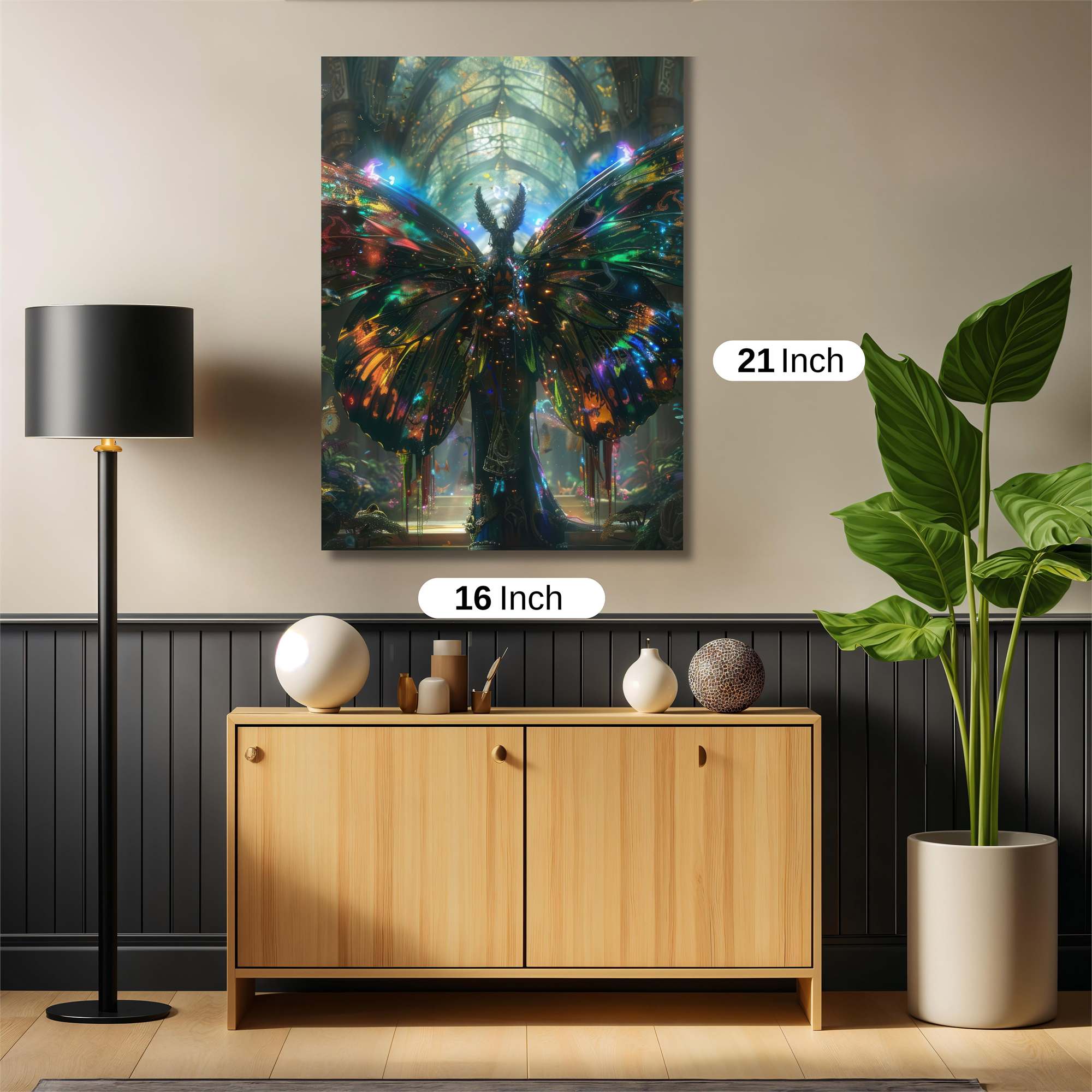 Butterfly Enchantment Safe Wall Magnetic / M