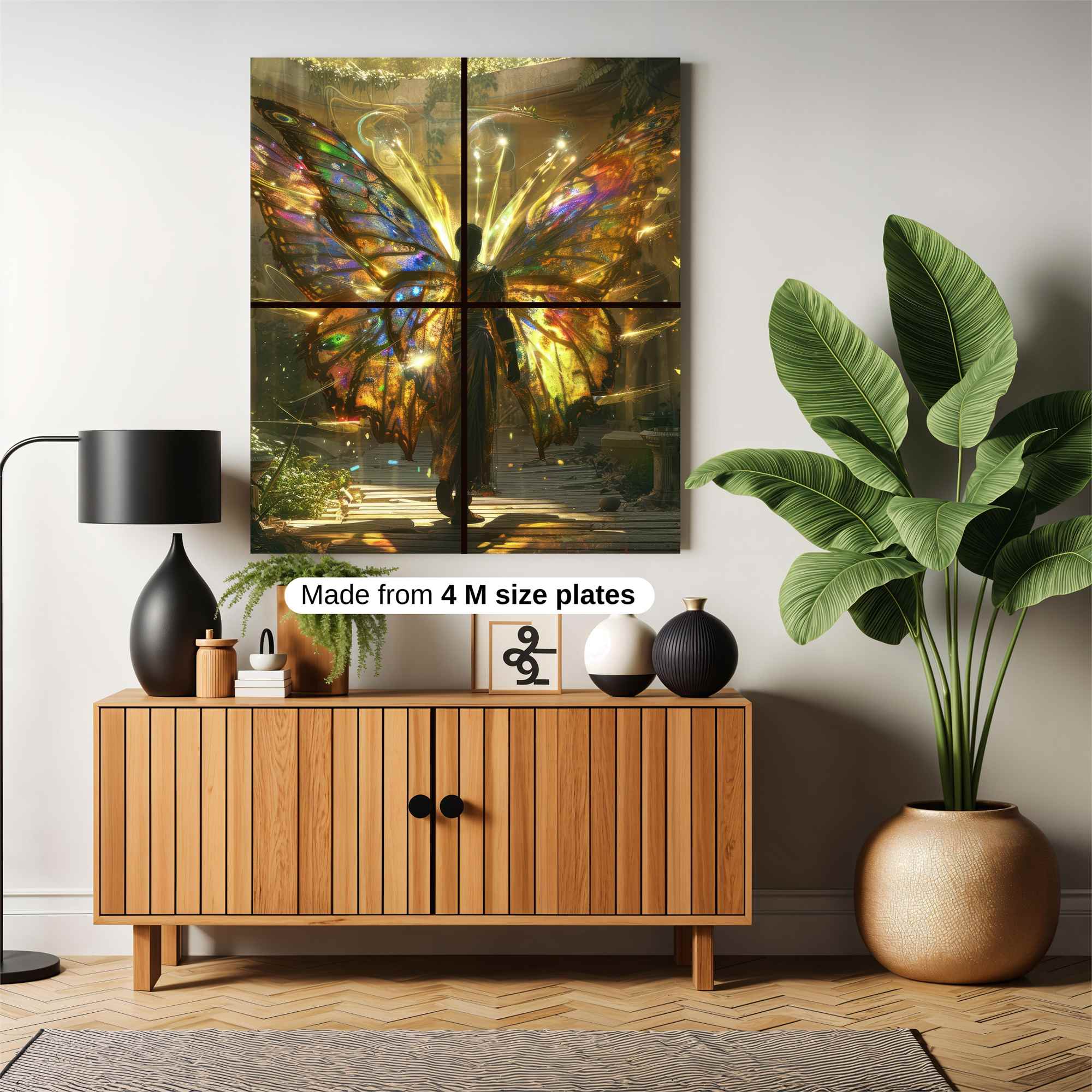 Butterfly Radiance Safe Wall Magnetic / M