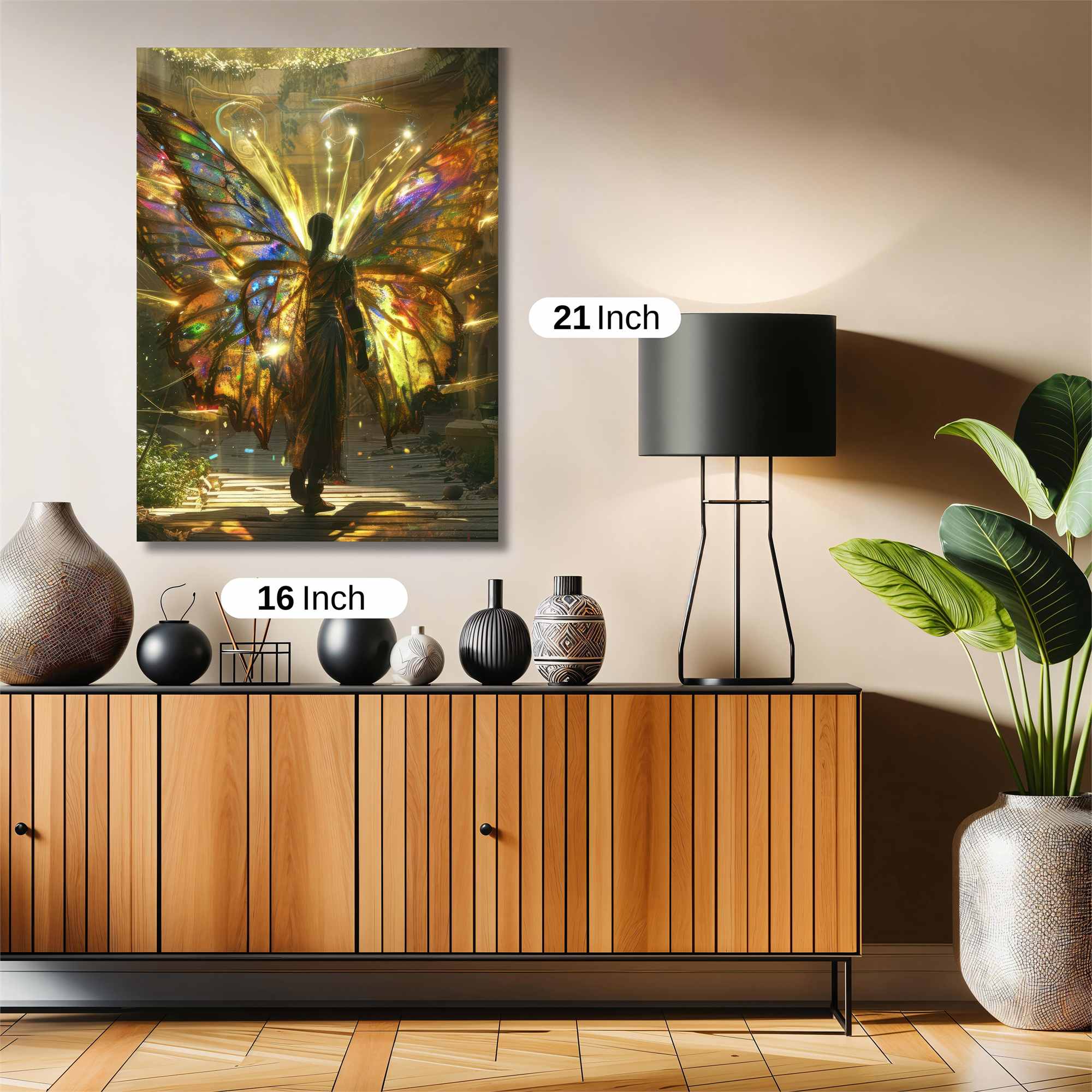 Butterfly Radiance Safe Wall Magnetic / M