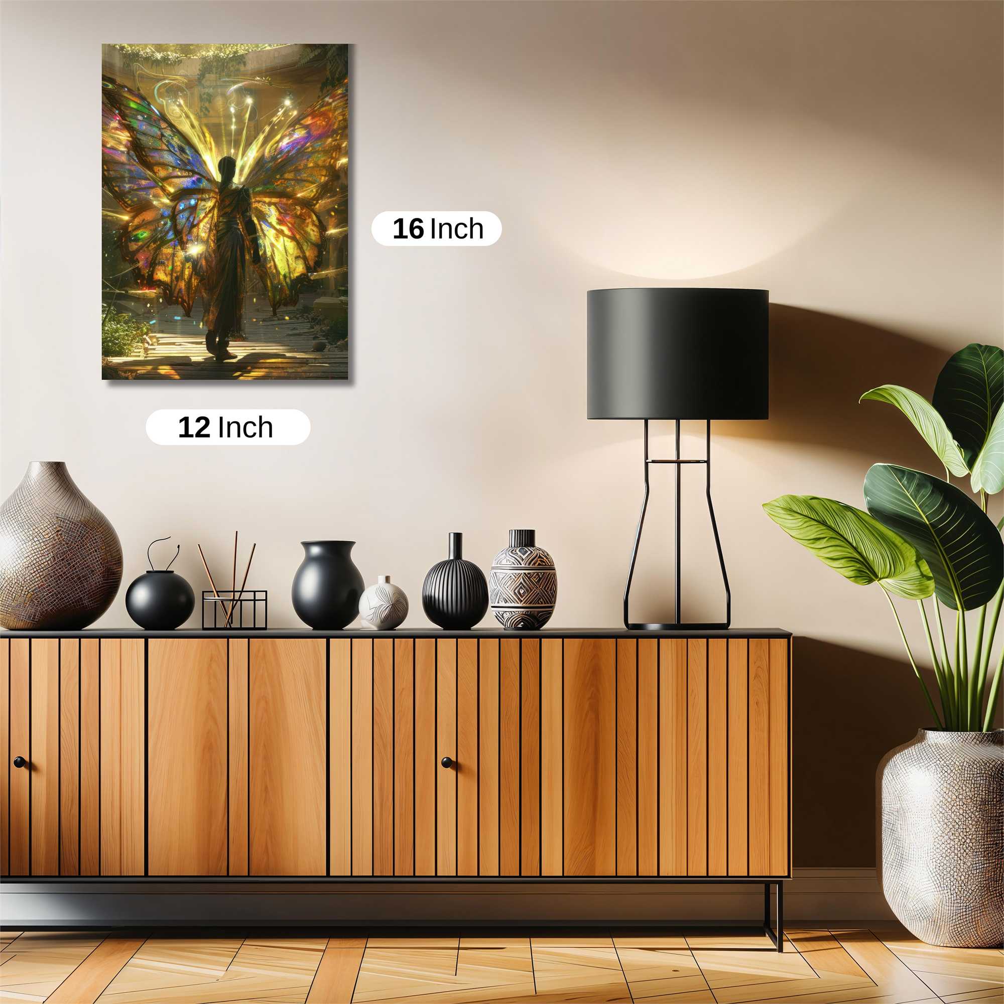 Butterfly Radiance Safe Wall Magnetic / M