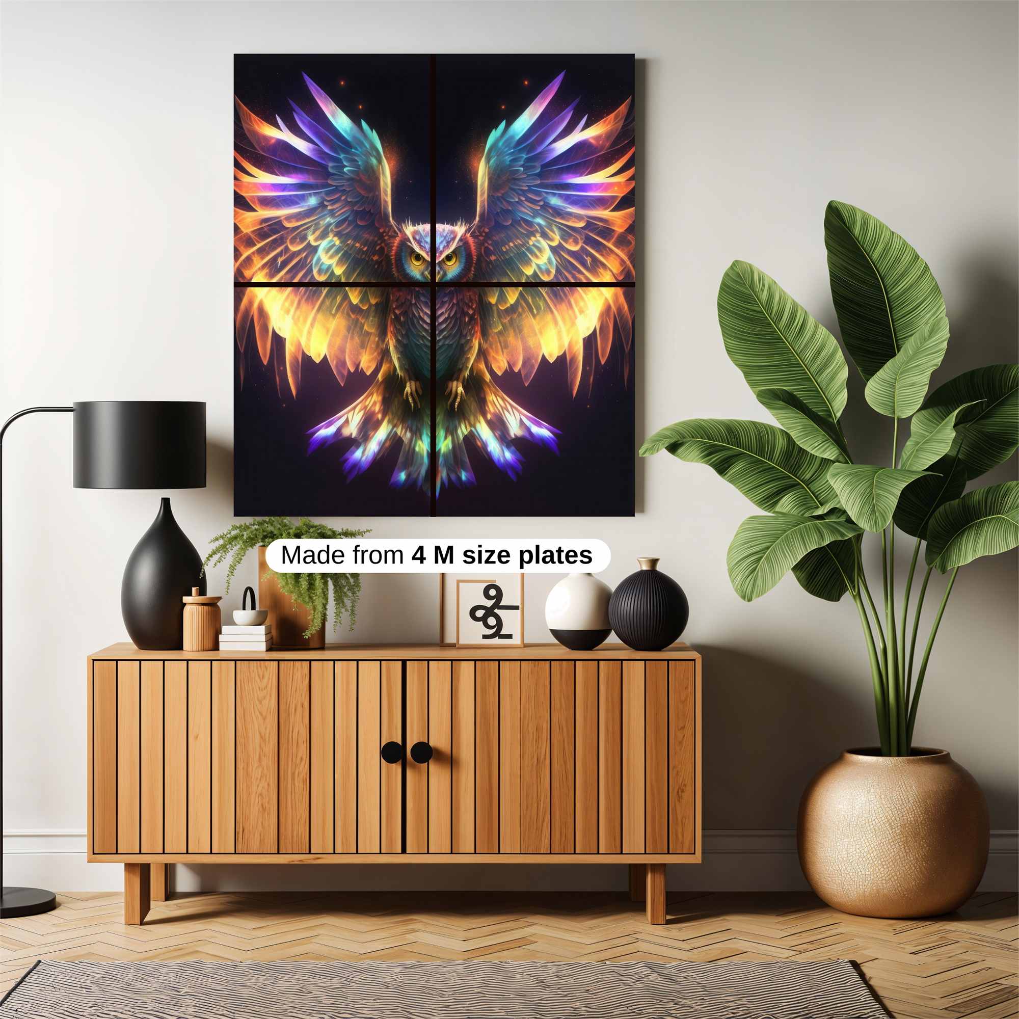 Owl Radiance Safe Wall Magnetic / M