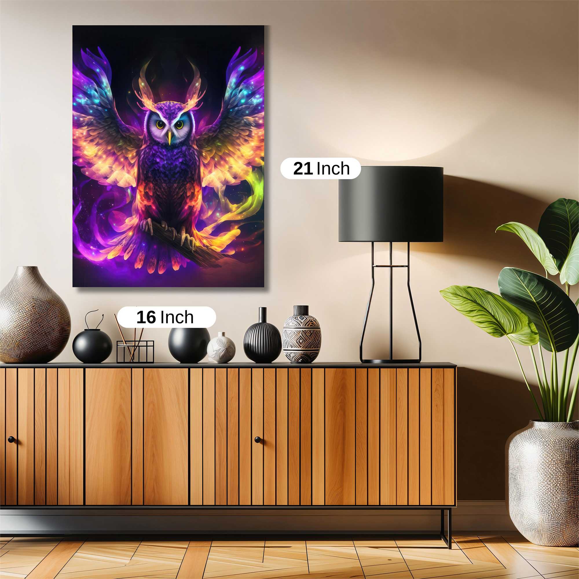 Owl Radiant Safe Wall Magnetic / M