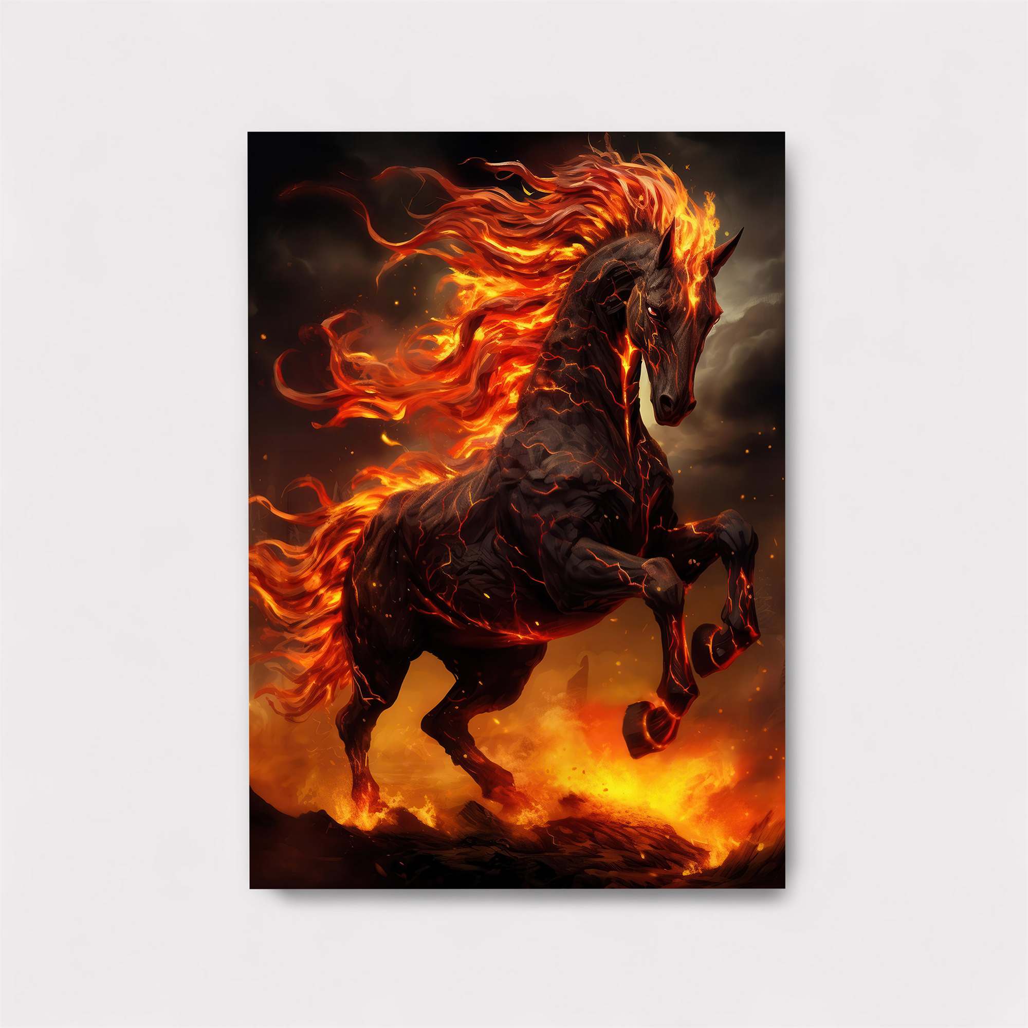 Flame Fury Safe Wall Magnetic / M