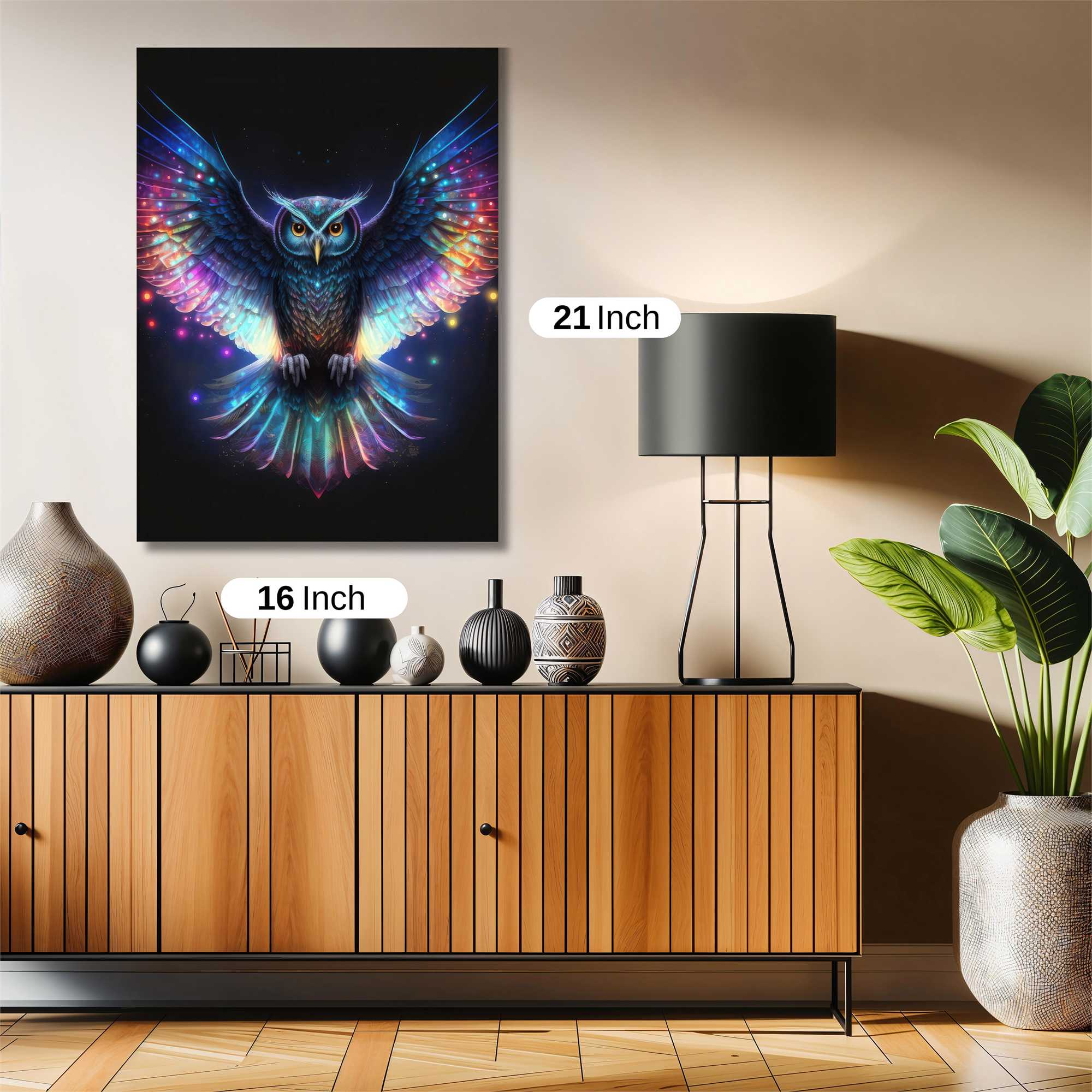 Owl Radiance Safe Wall Magnetic / M