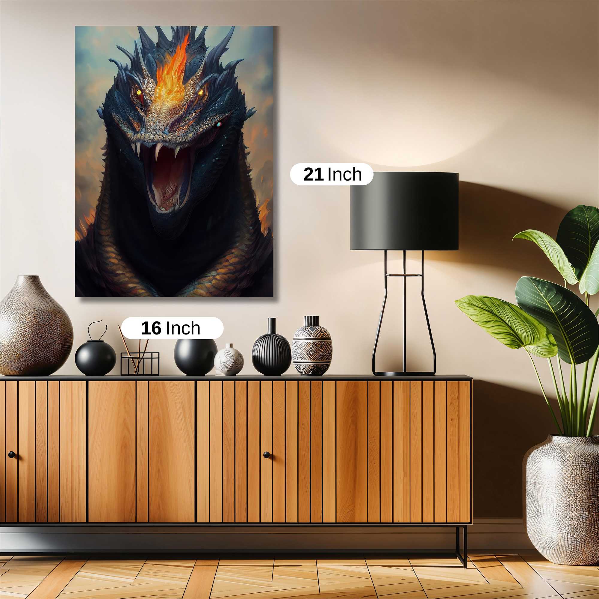 Dragon Inferno Safe Wall Magnetic / M