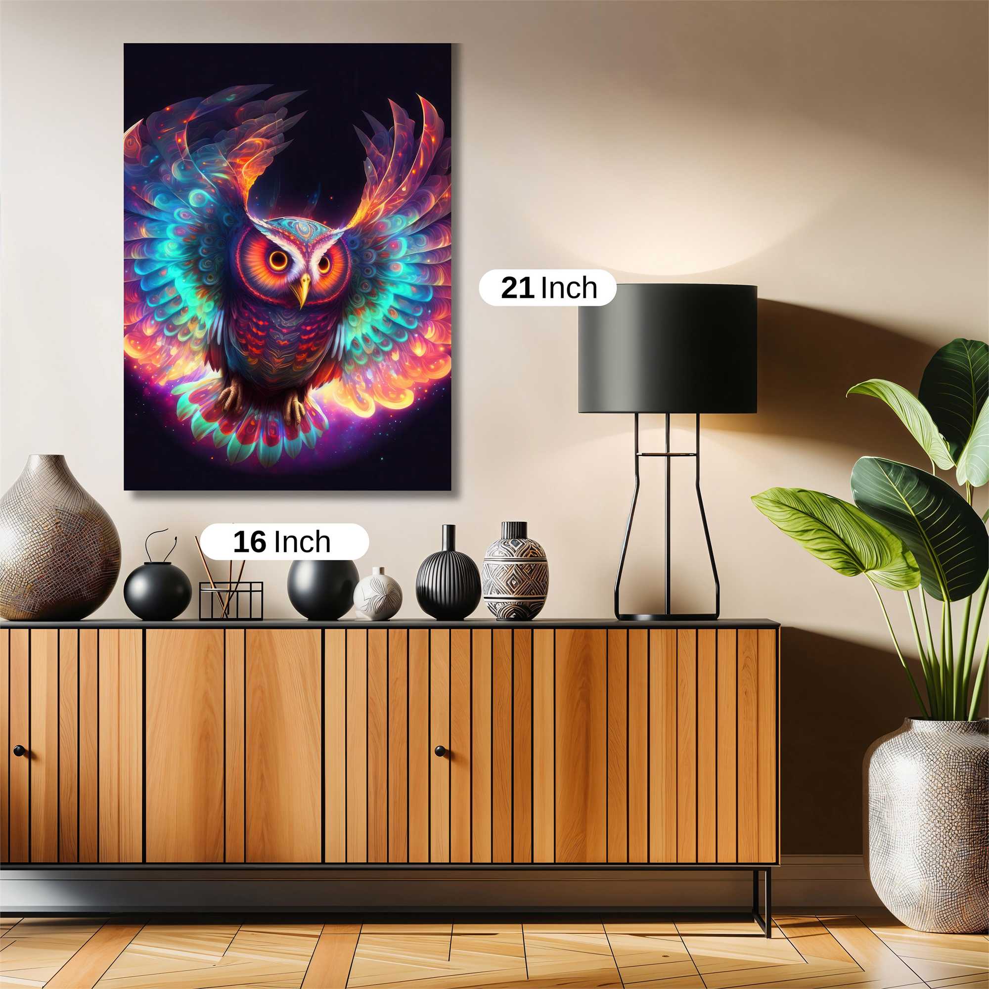 Owl Radiance Safe Wall Magnetic / M