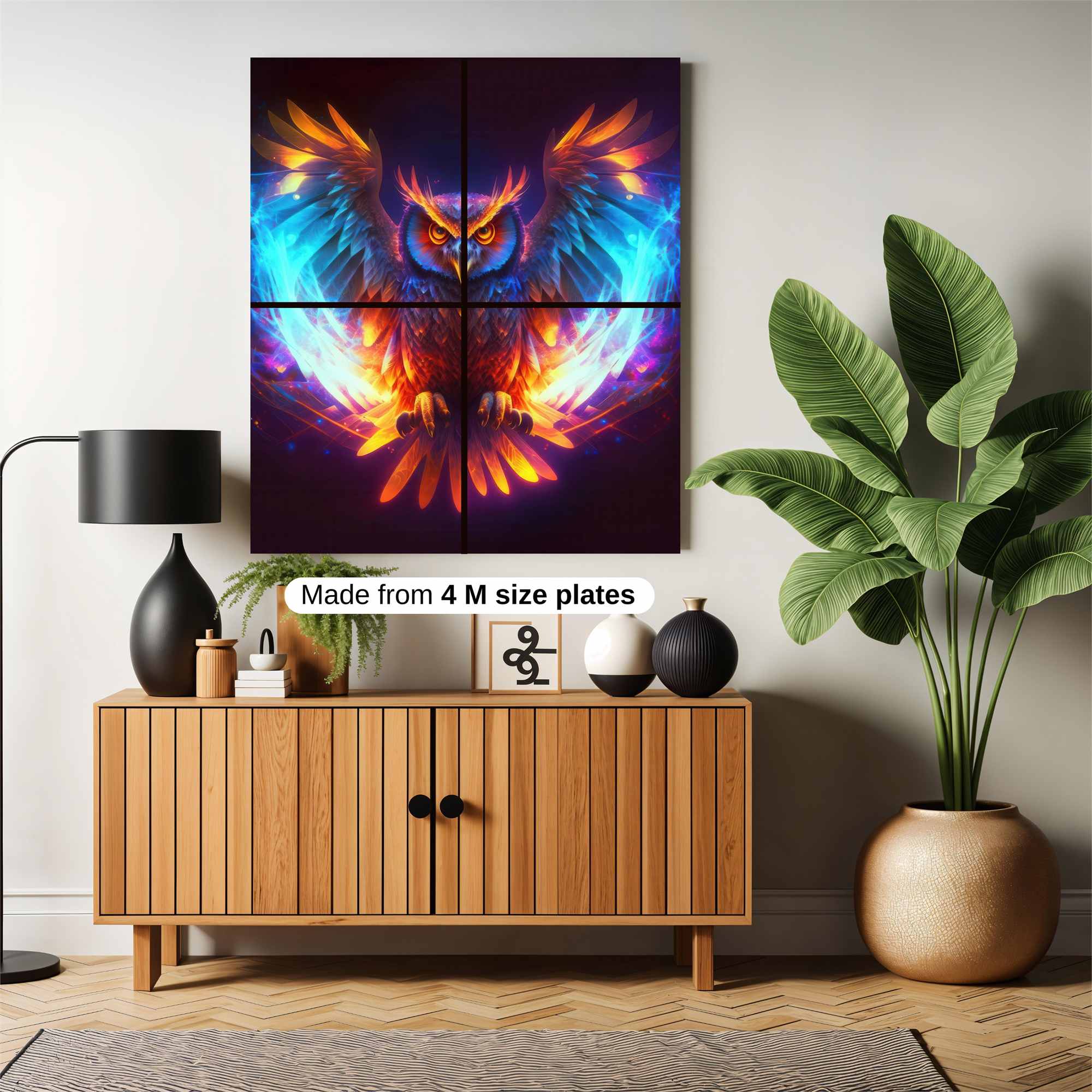 Phoenix Owl Safe Wall Magnetic / M