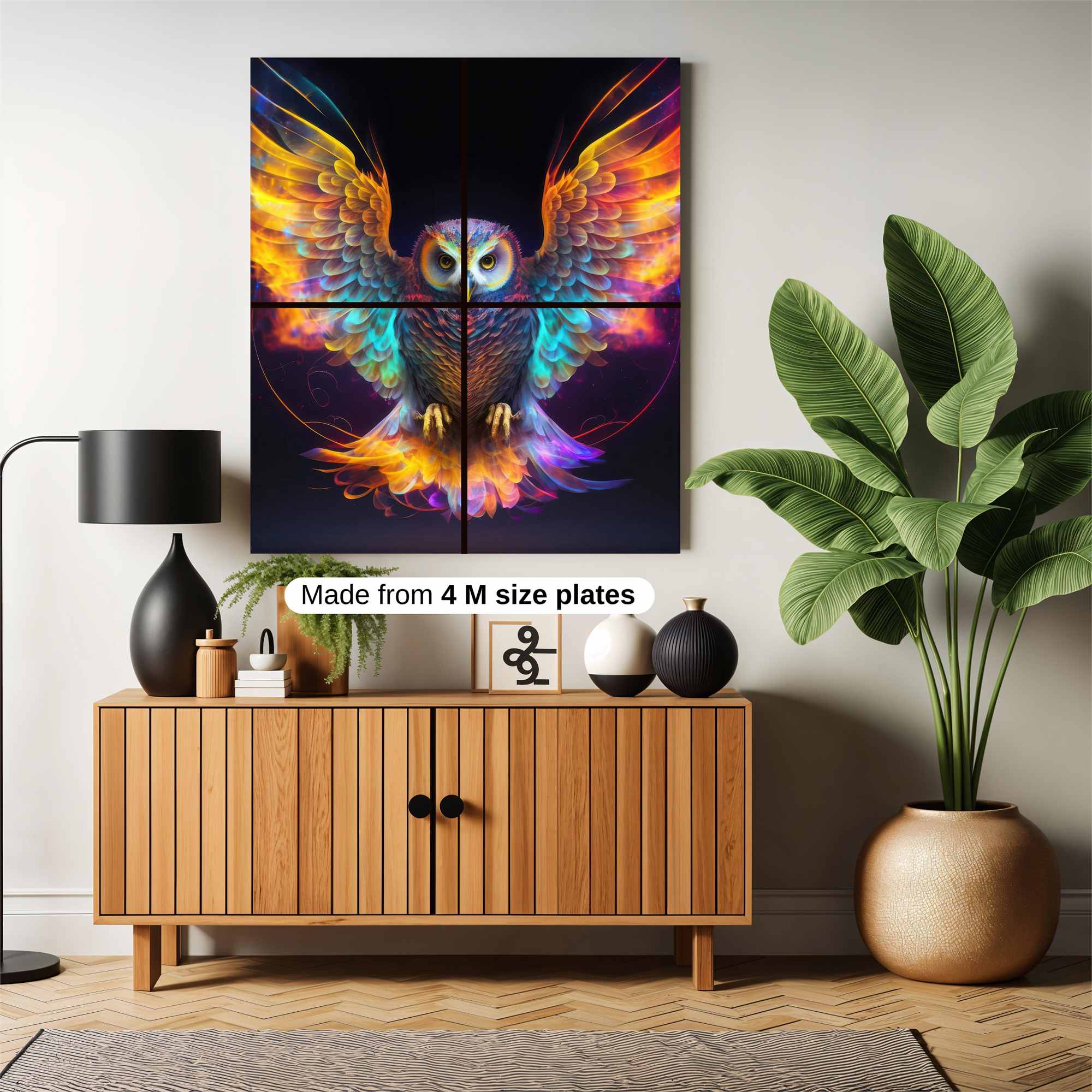 Owl Radiance Safe Wall Magnetic / M