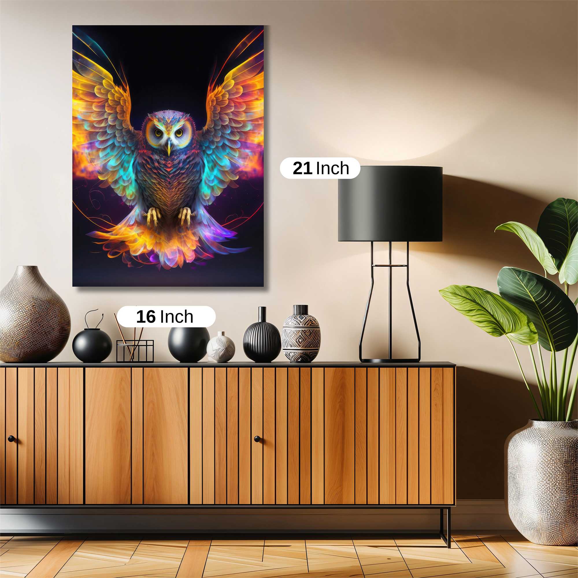 Owl Radiance Safe Wall Magnetic / M