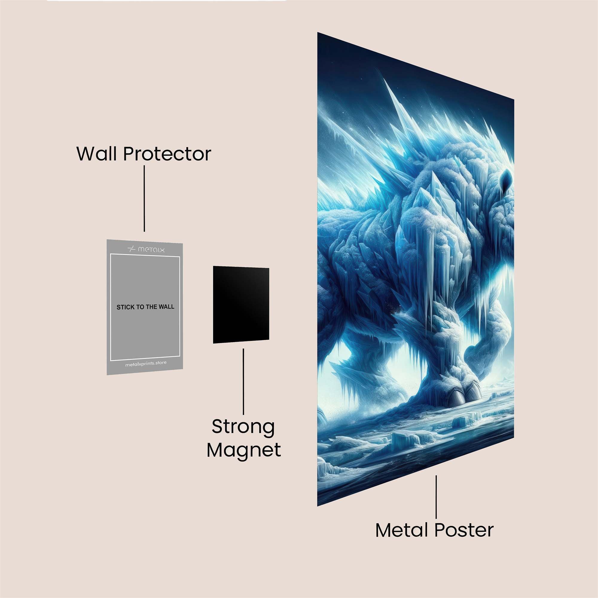 Frostbeast Safe Wall Magnetic / M