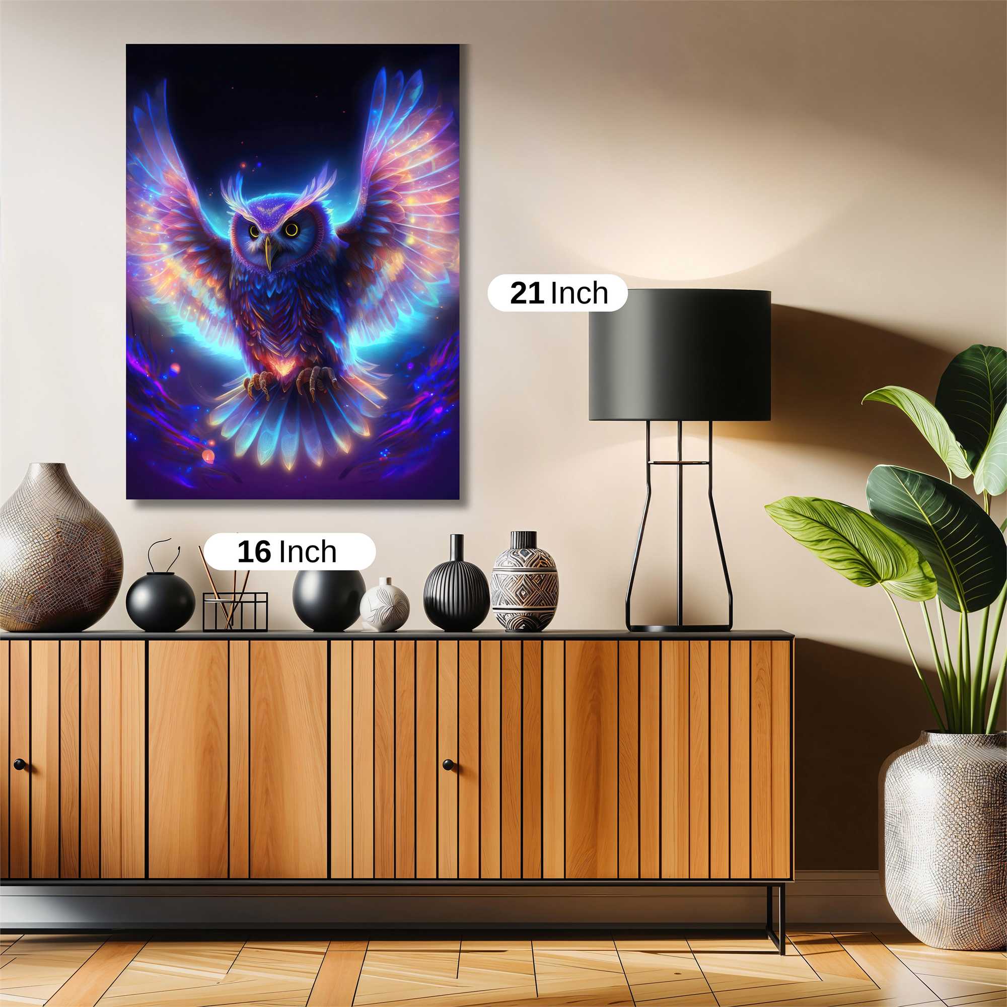 Owl Radiance Safe Wall Magnetic / M