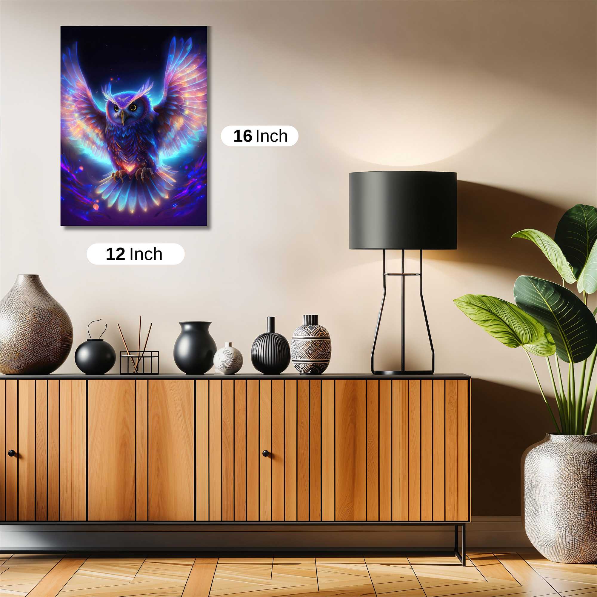 Owl Radiance Safe Wall Magnetic / M