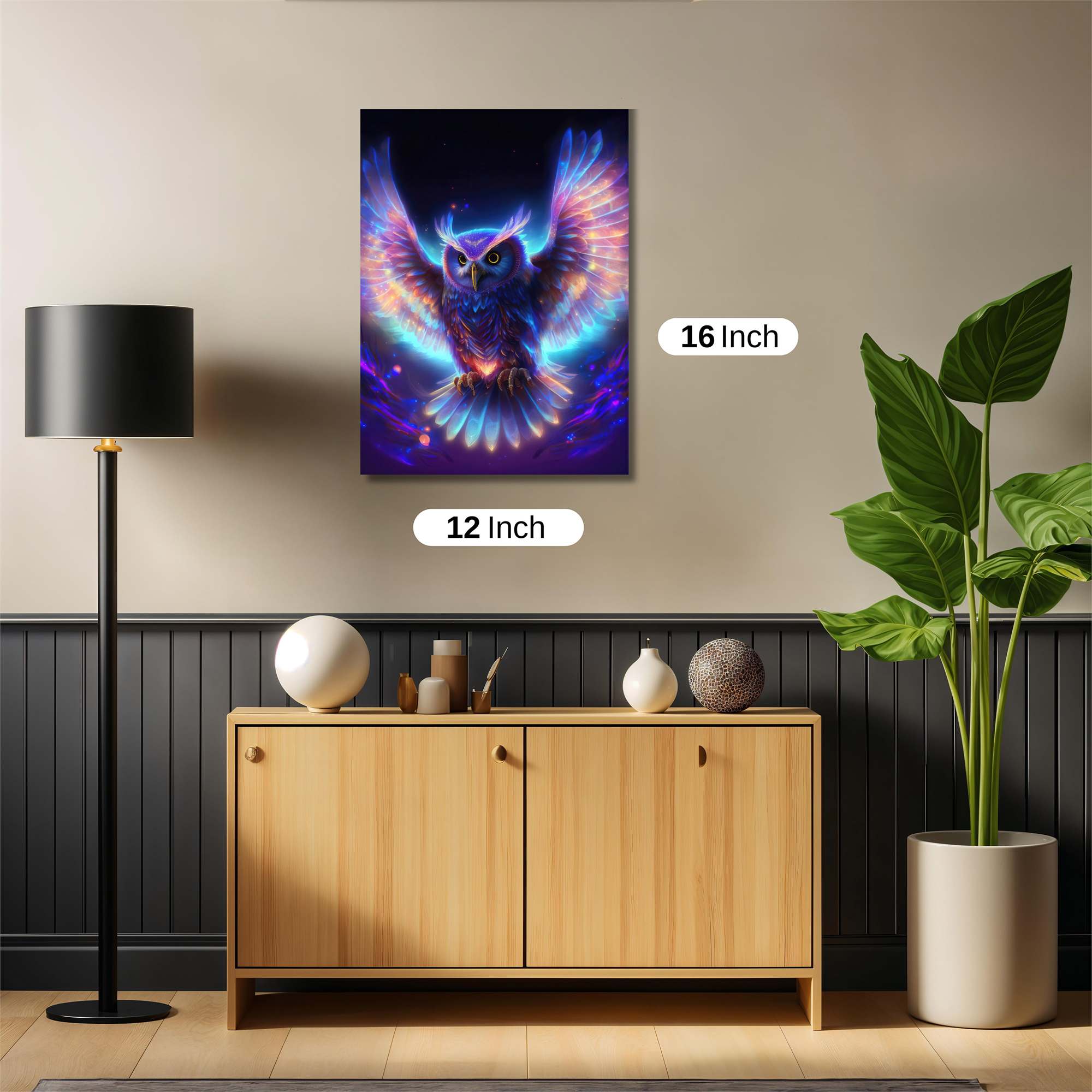 Owl Radiance Safe Wall Magnetic / M