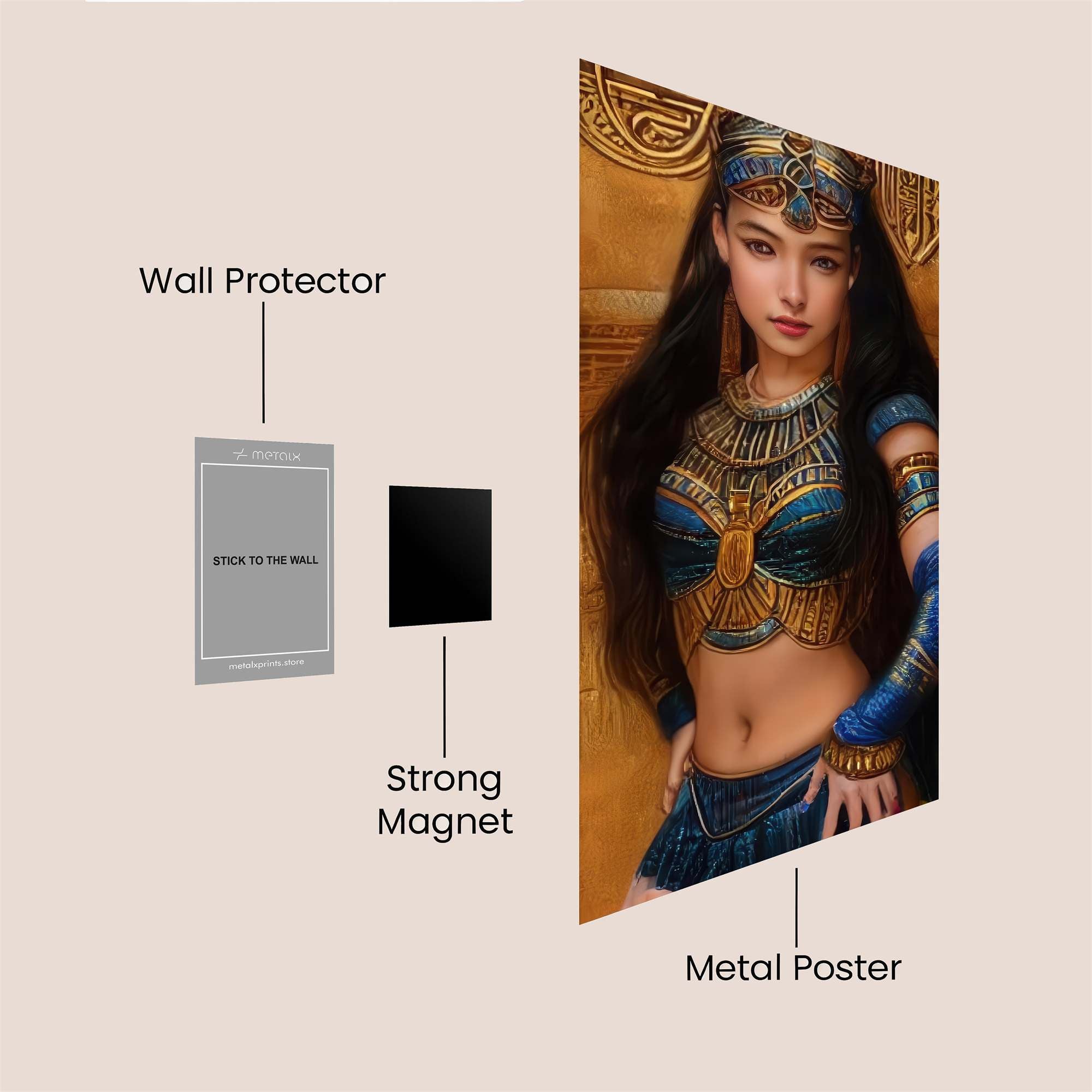 Cleopatra Enigmatic Safe Wall Magnetic / M