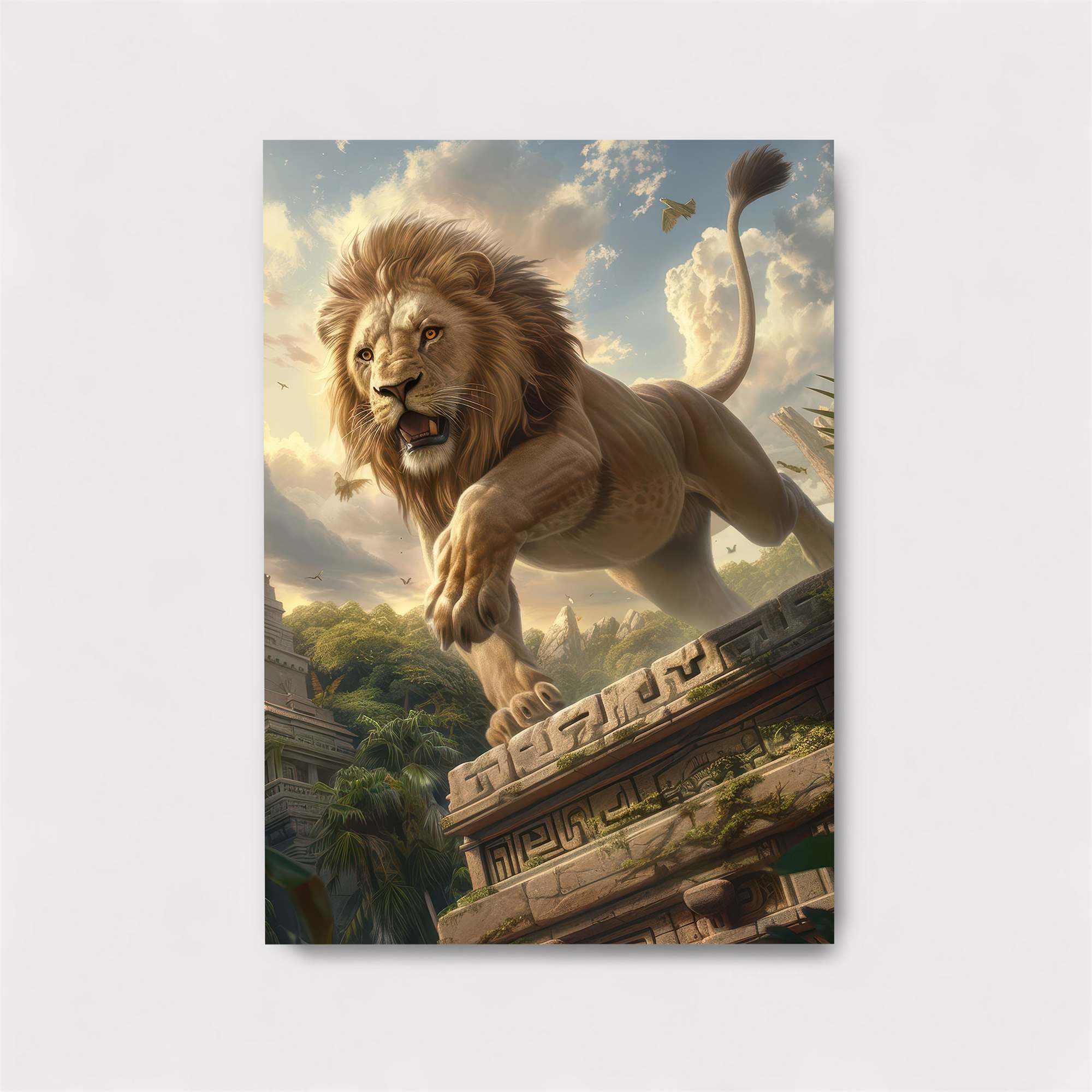 Lion Majestic Safe Wall Magnetic / M