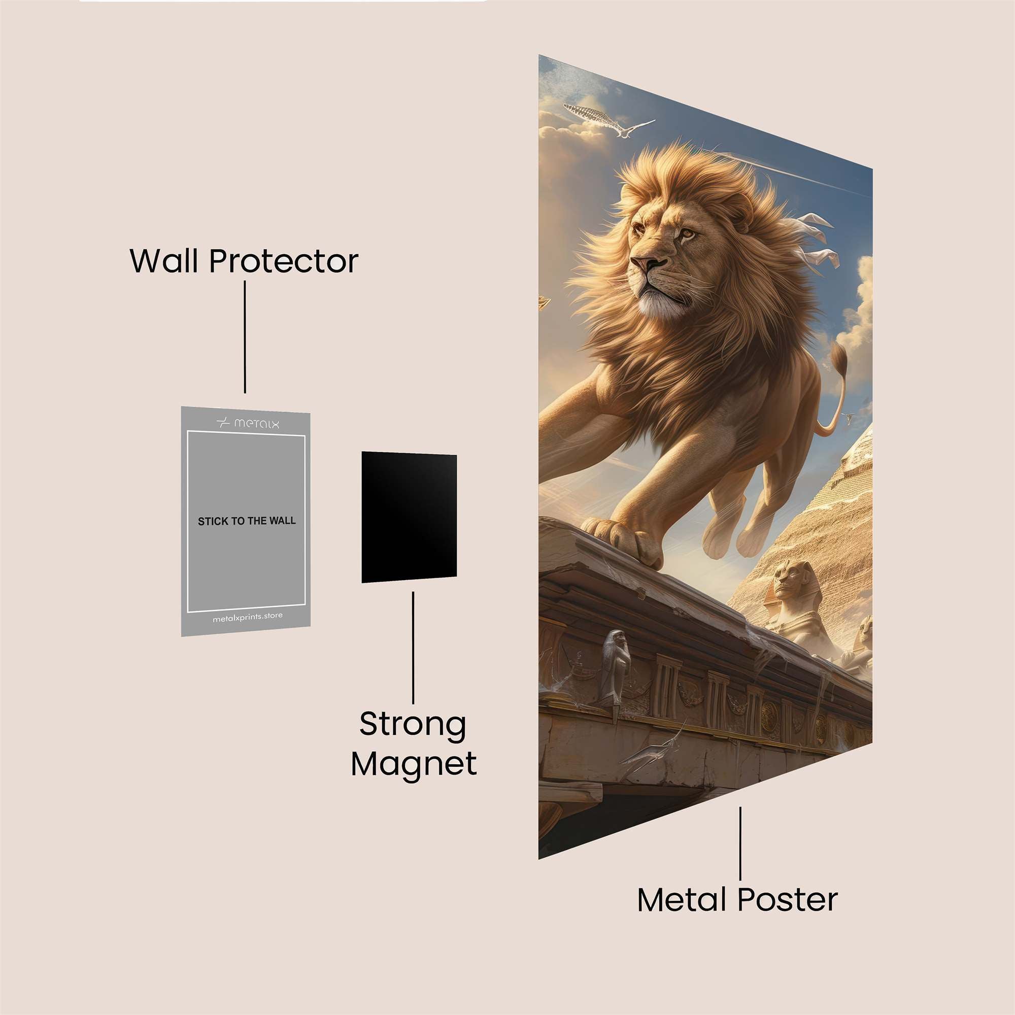 Regal Majesty Safe Wall Magnetic / M