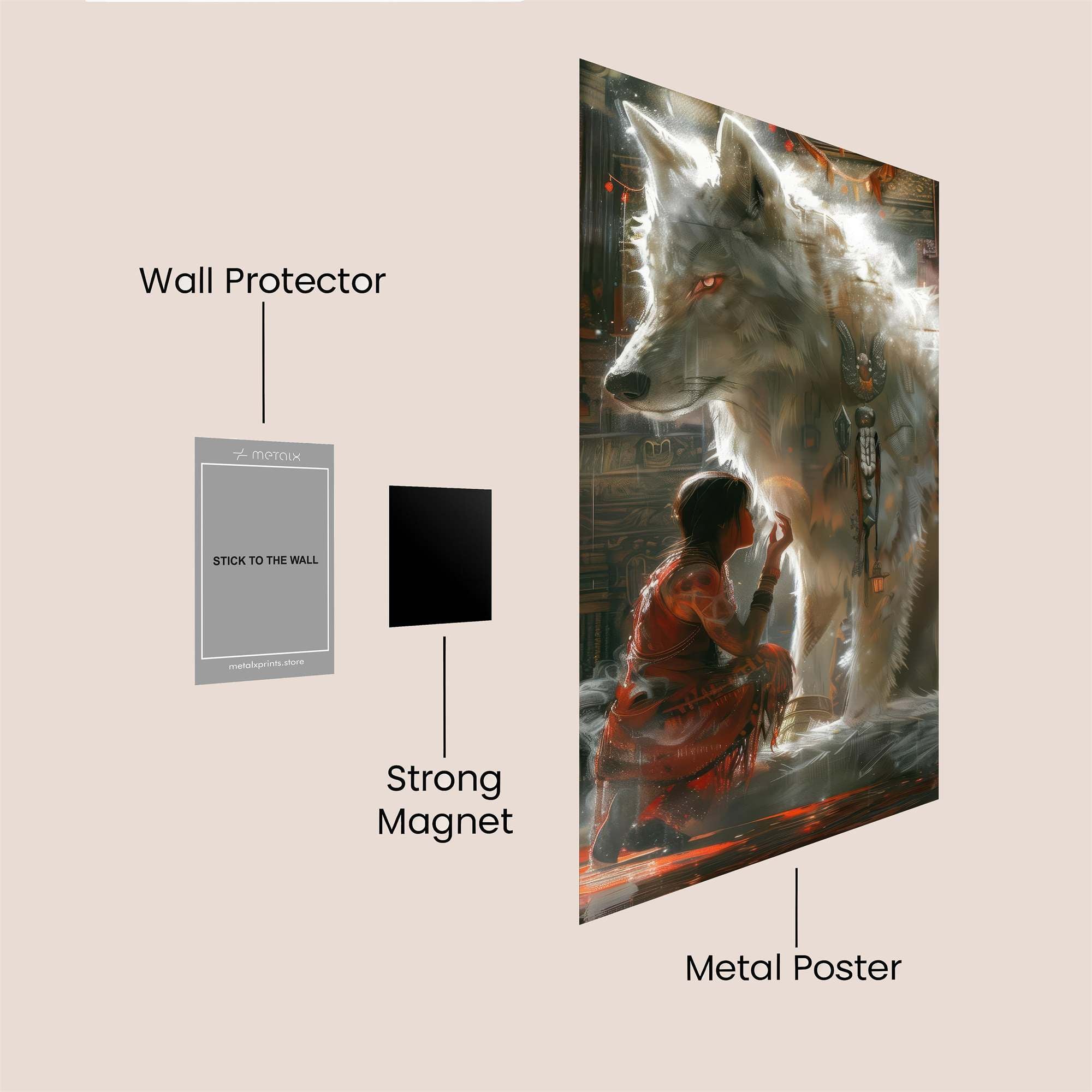 Divine Guardian Safe Wall Magnetic / M