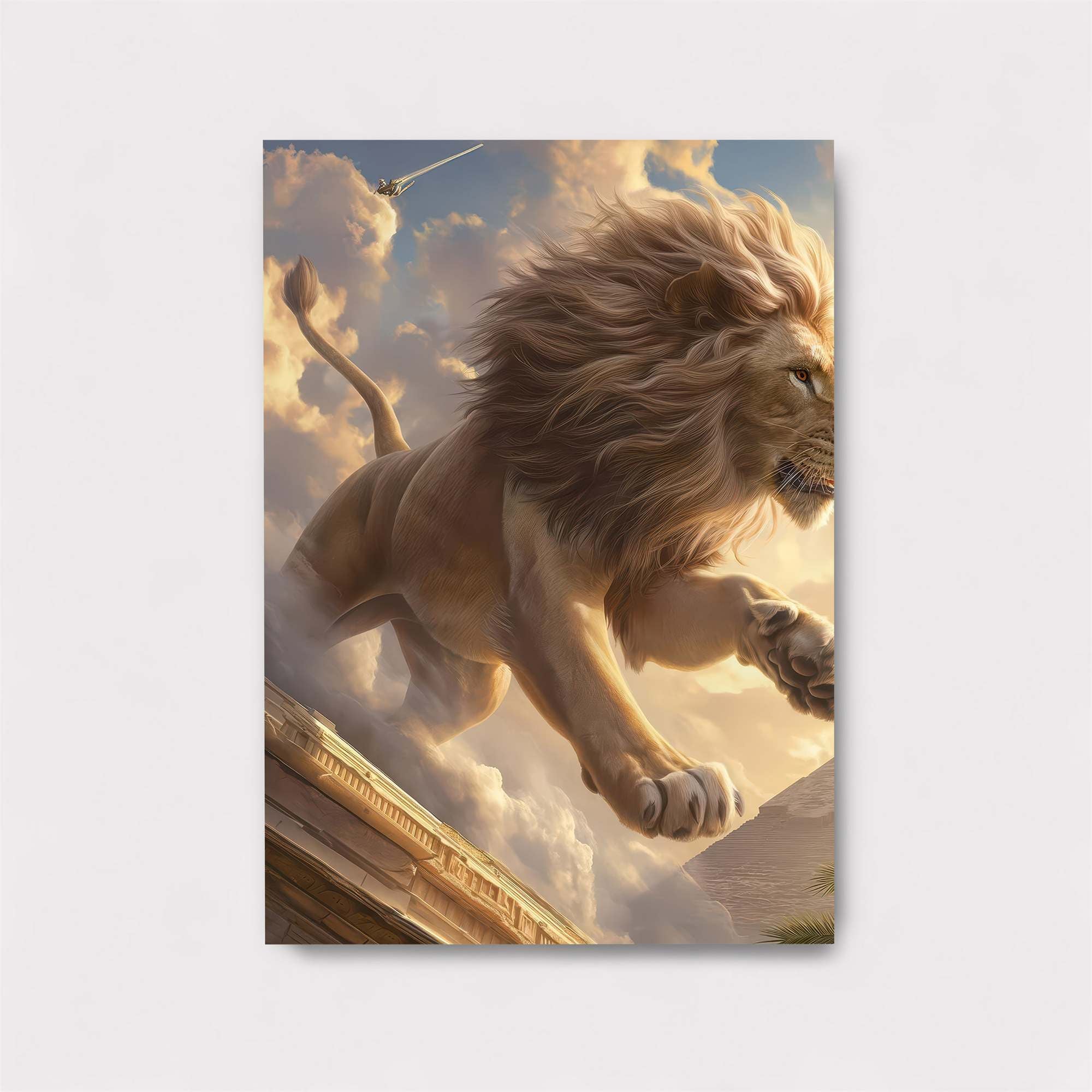Lion Ascendant Safe Wall Magnetic / M