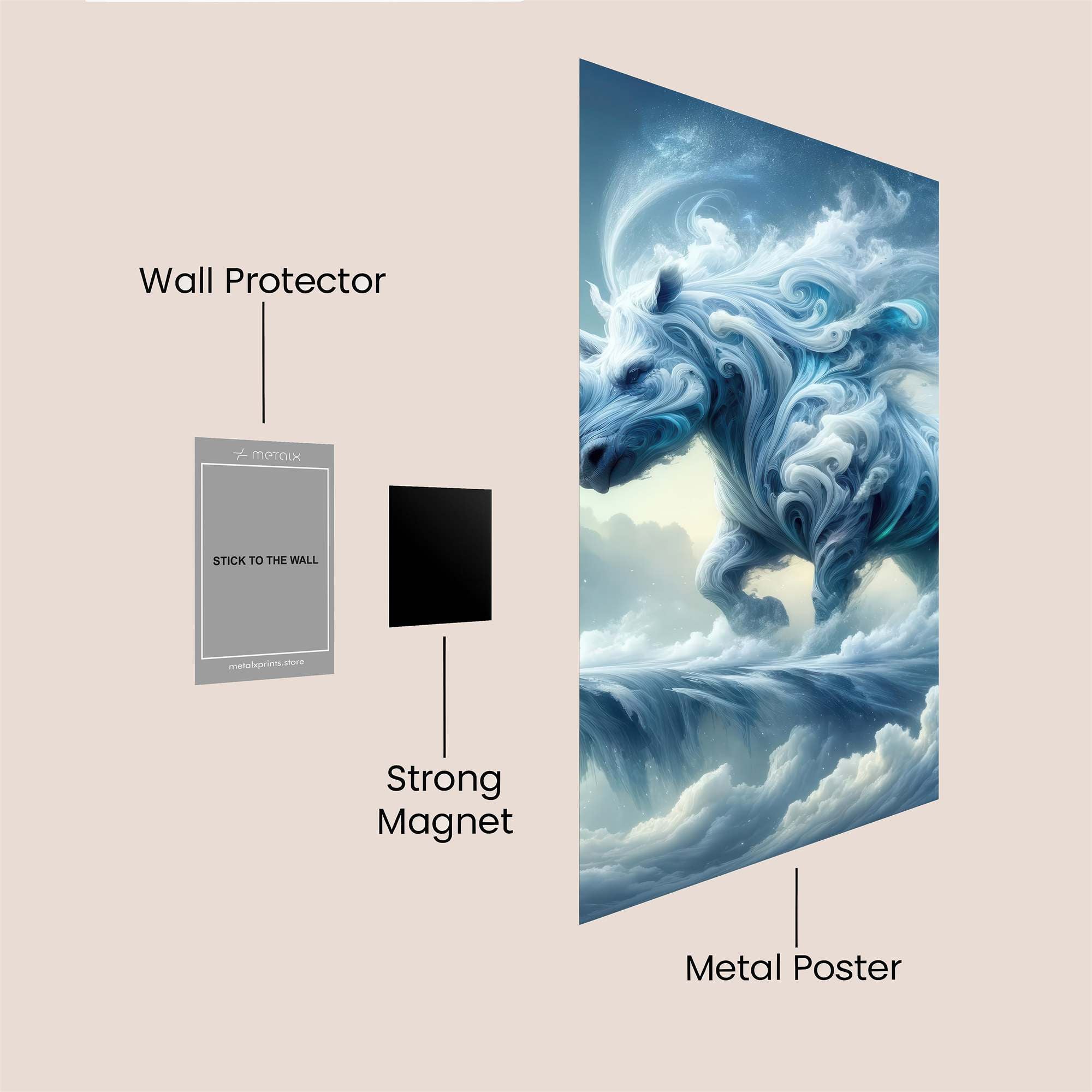 Rhino Ethereal Safe Wall Magnetic / M